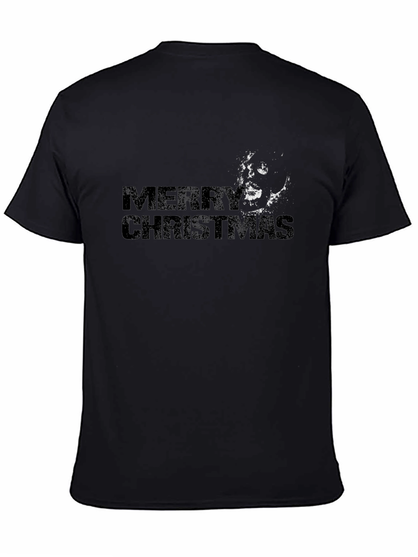 Merry Christmas Horror Graphic T-Shirt