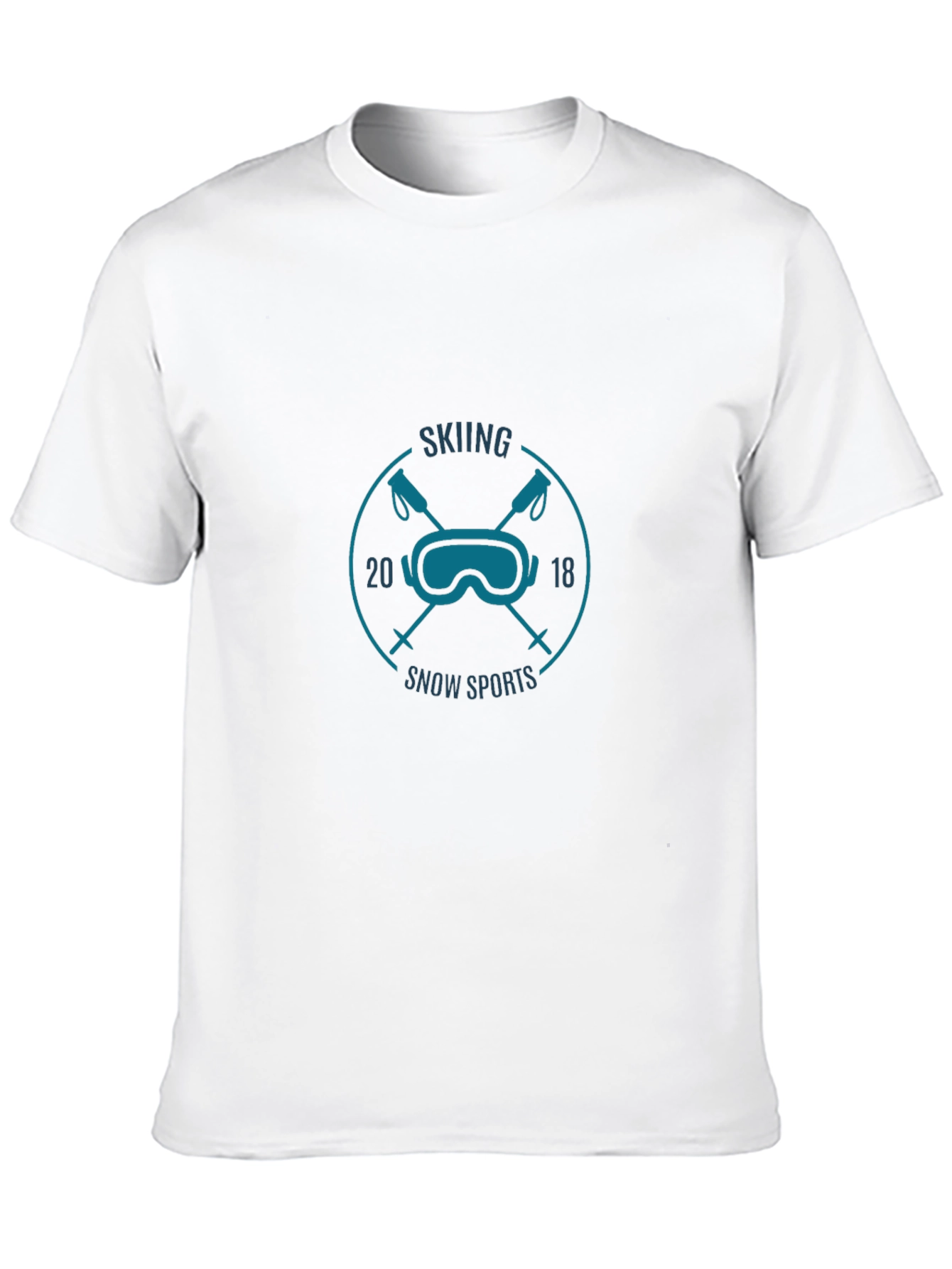 Skiing Snow Sports T-Shirt