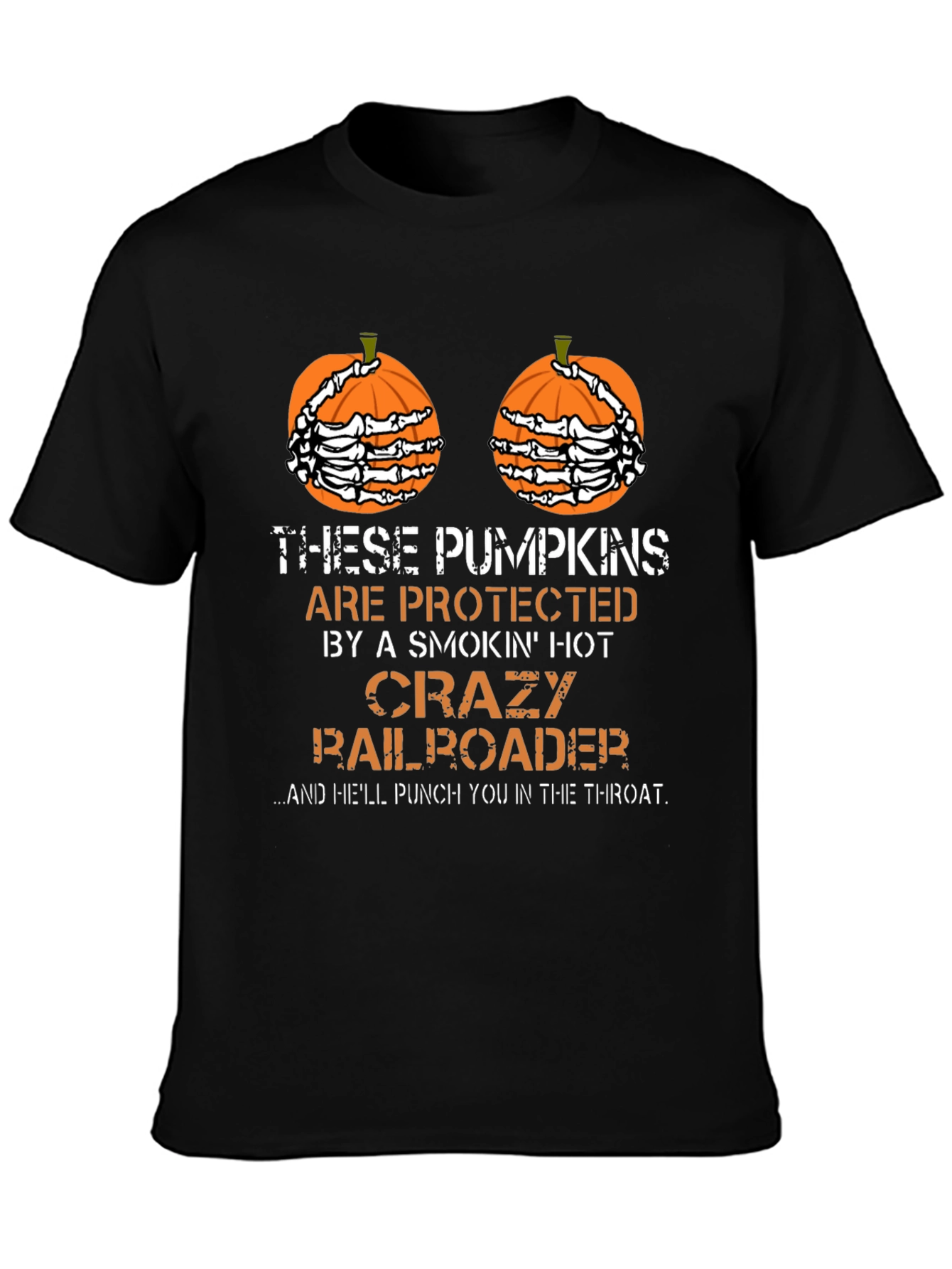 Funny Halloween Pumpkin T-Shirt