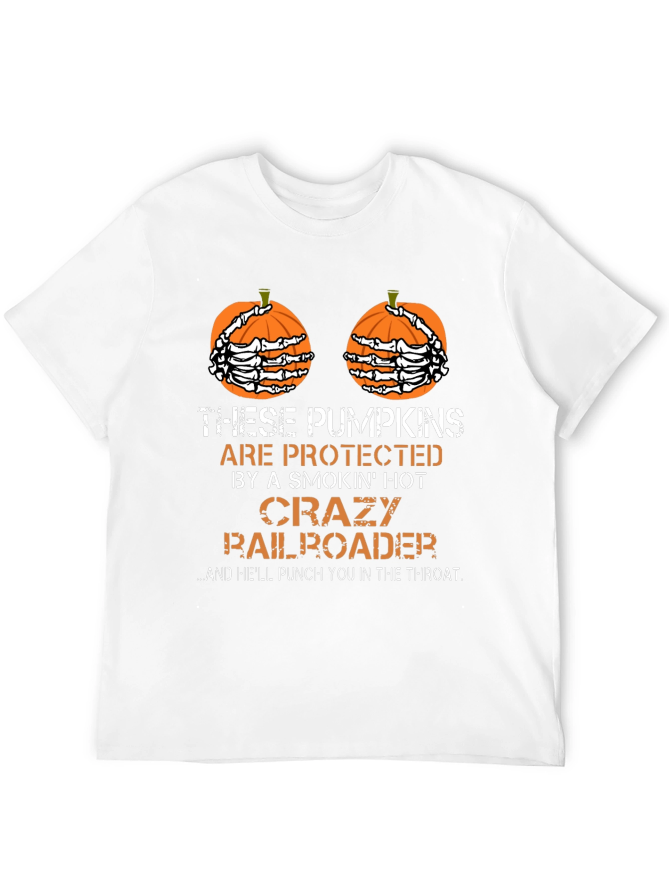 Funny Halloween Pumpkin T-Shirt