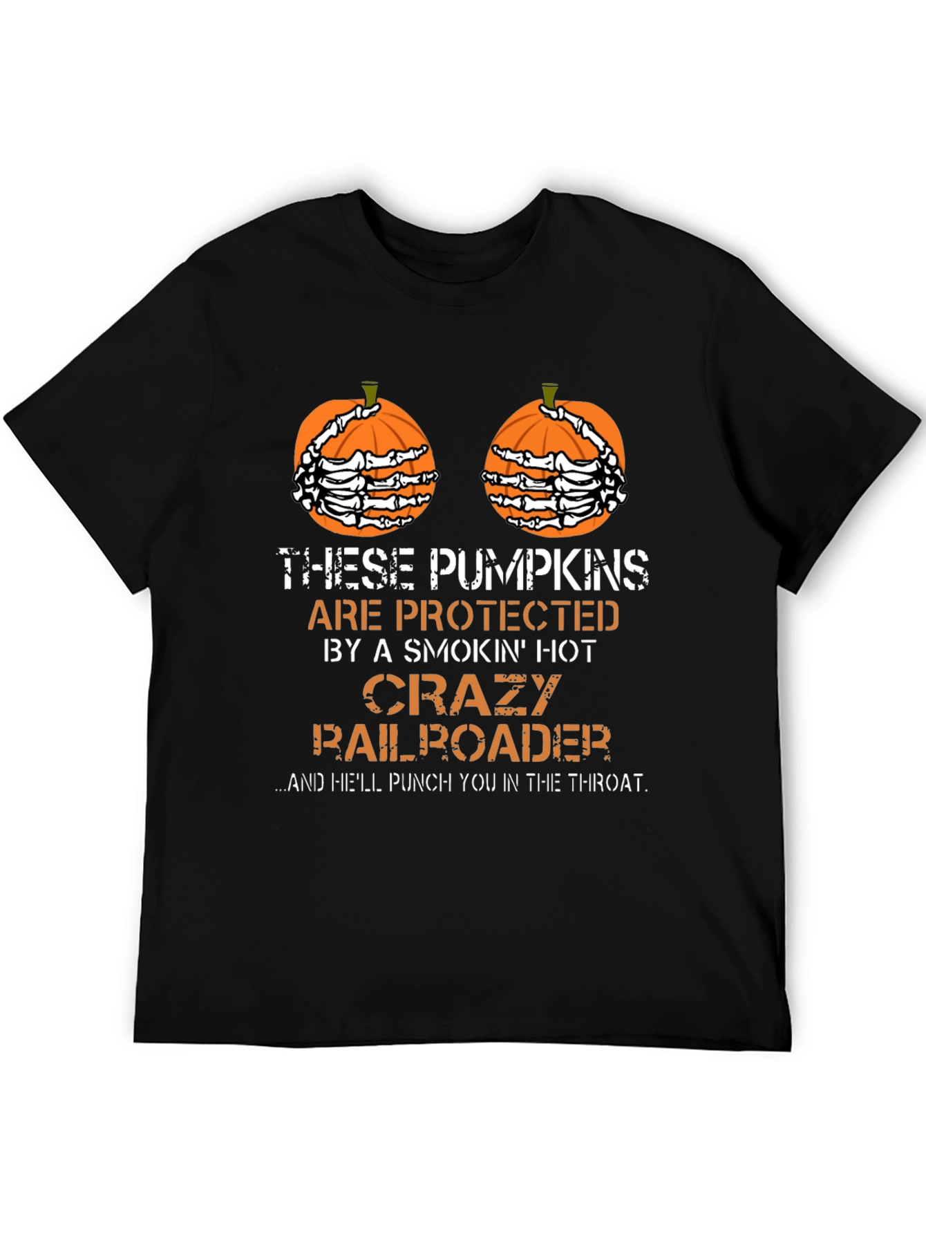 Funny Halloween Pumpkin T-Shirt