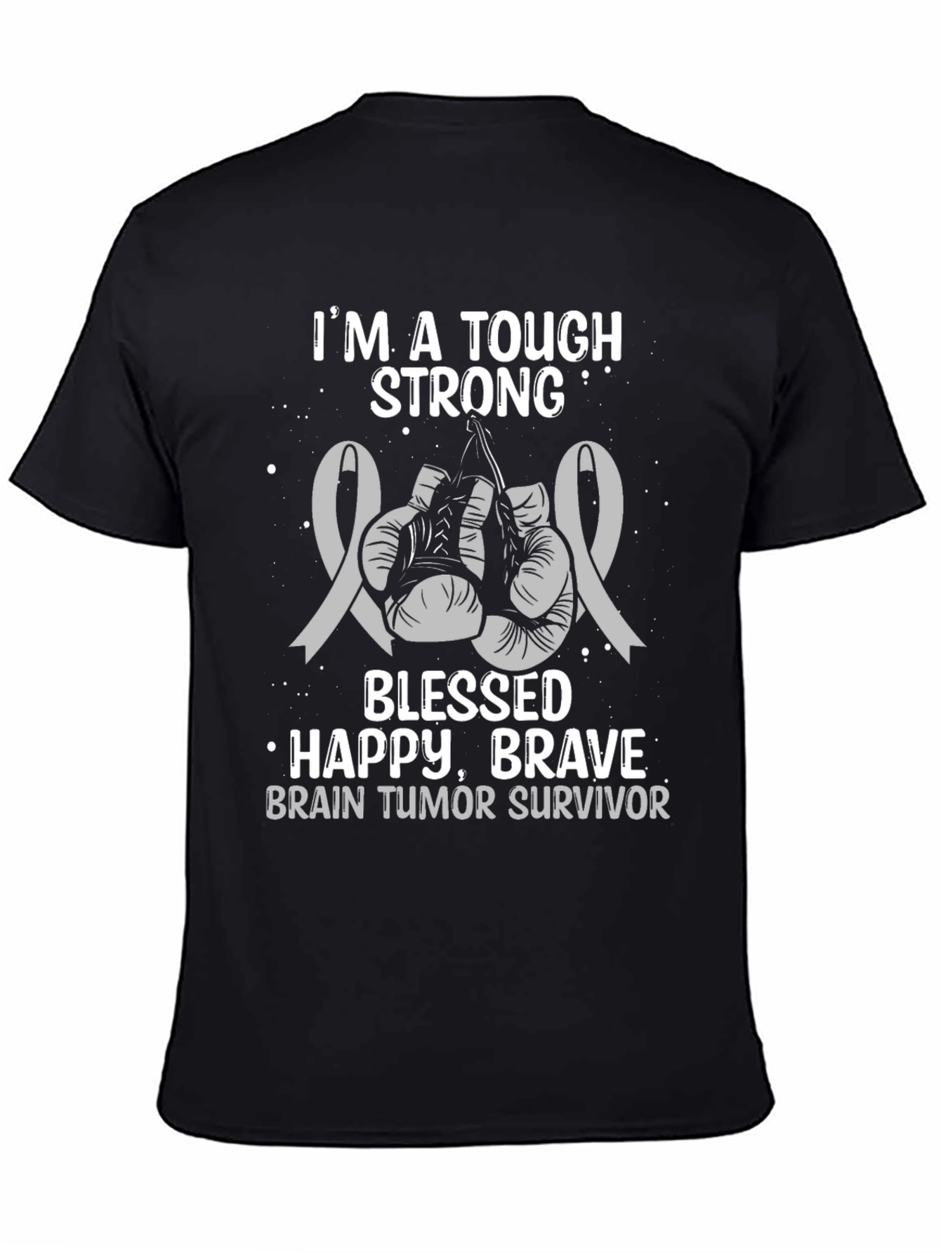 Tough Strong Brain Tumor Survivor T-Shirt