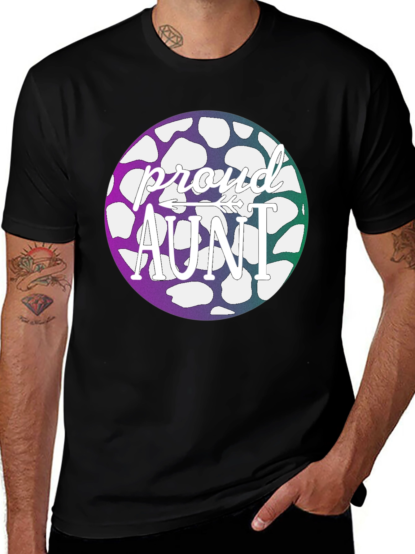 Proud Aunt T-Shirt - Novelty Auntie Gift