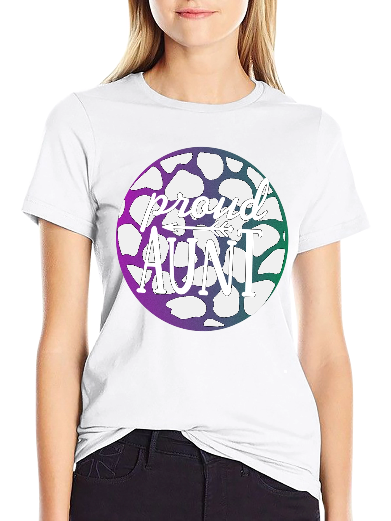 Proud Aunt T-Shirt - Novelty Auntie Gift