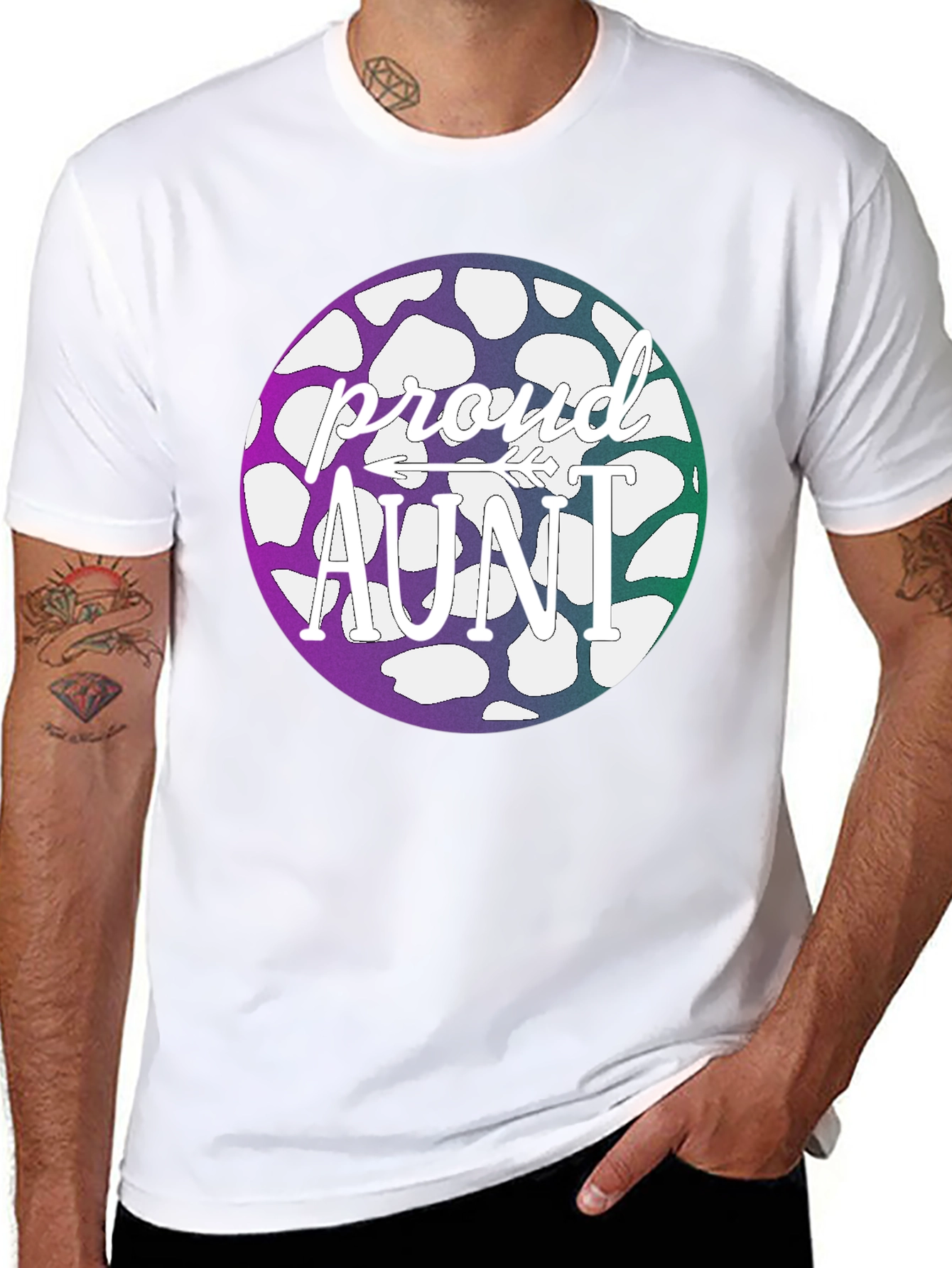Proud Aunt T-Shirt - Novelty Auntie Gift