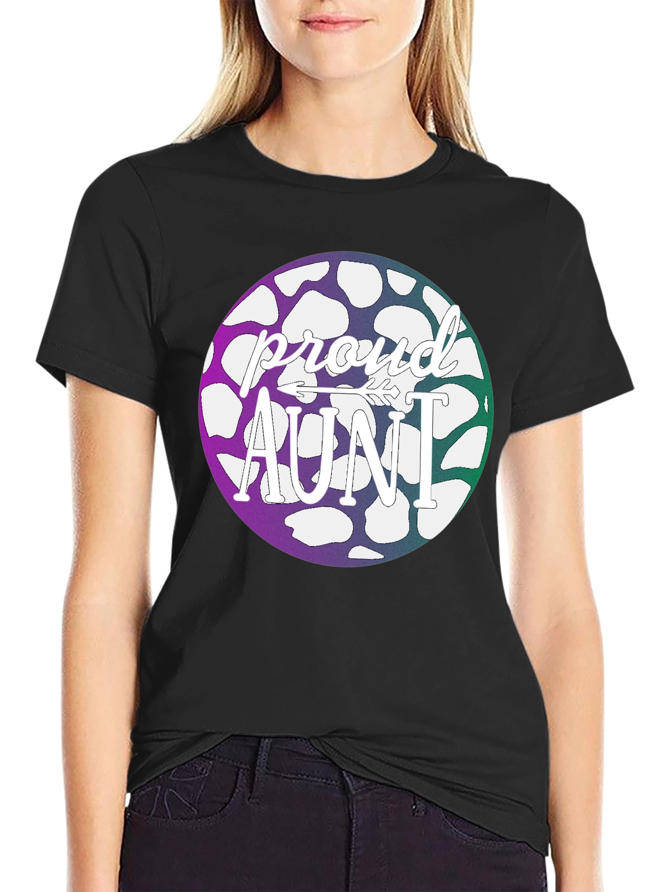 Proud Aunt T-Shirt - Novelty Auntie Gift