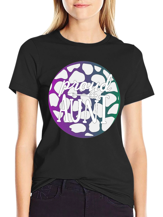 Proud Aunt T-Shirt - Novelty Auntie Gift
