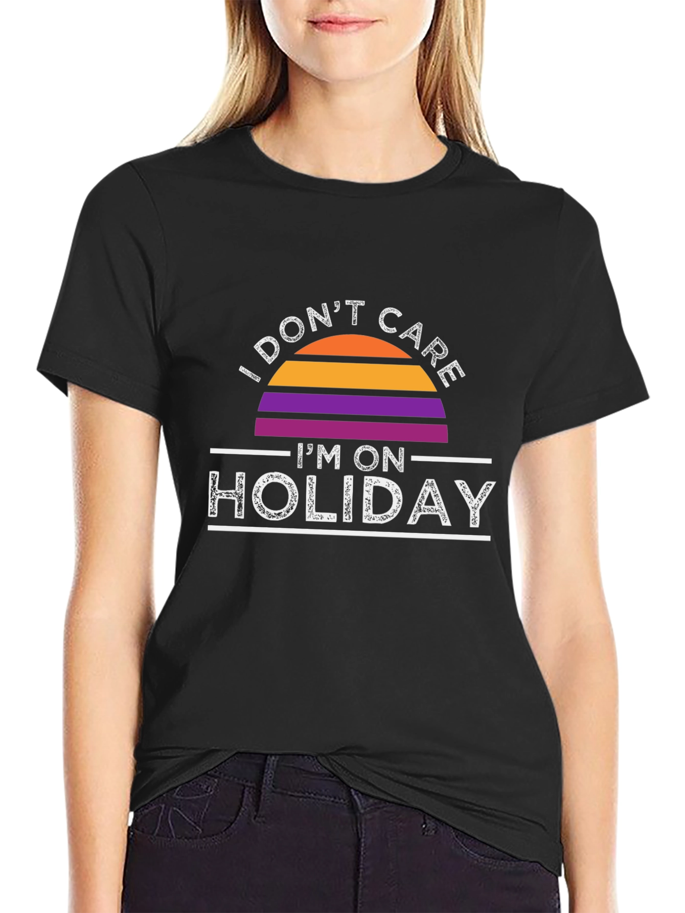 I Dont Care Im On Holiday T-Shirt