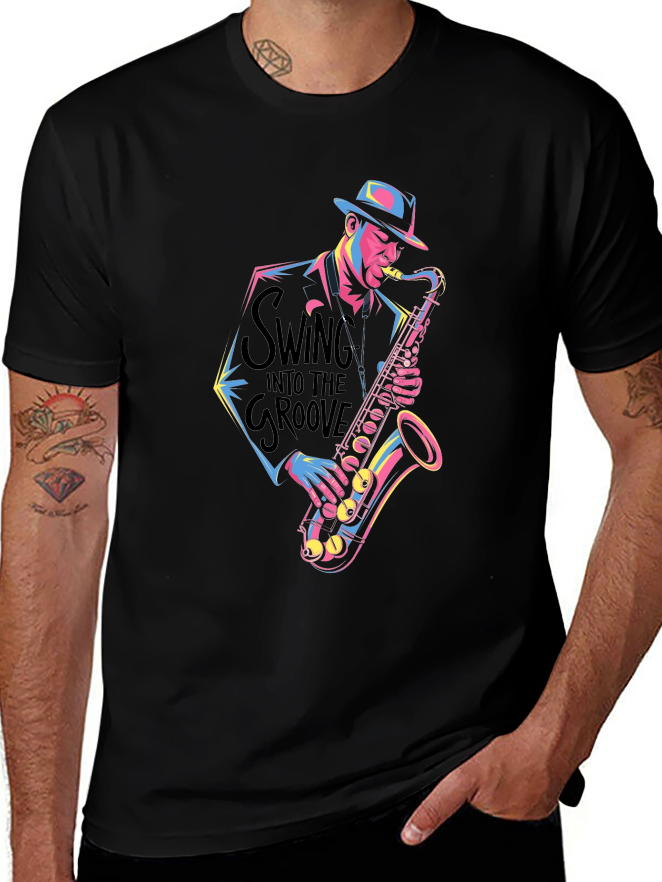 Swing Into the Groove Graphic Tee