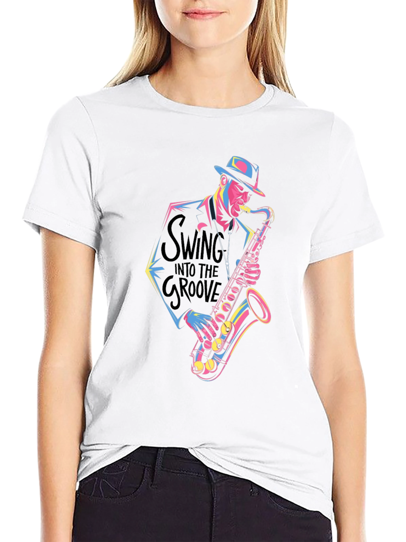 Swing Into the Groove Graphic Tee