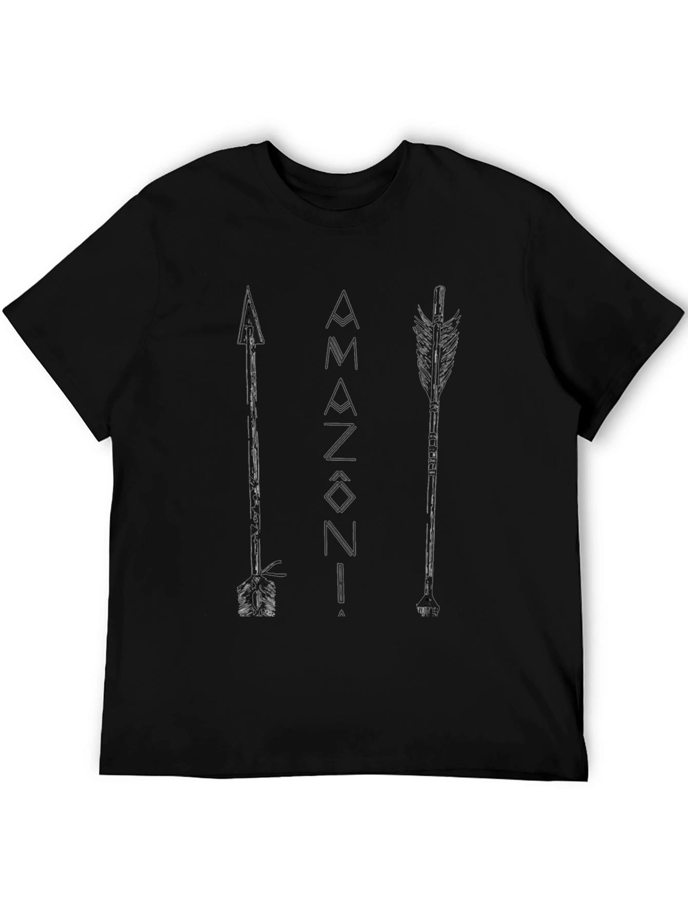 Amazonia Arrows Graphic T-Shirt - Casual Style