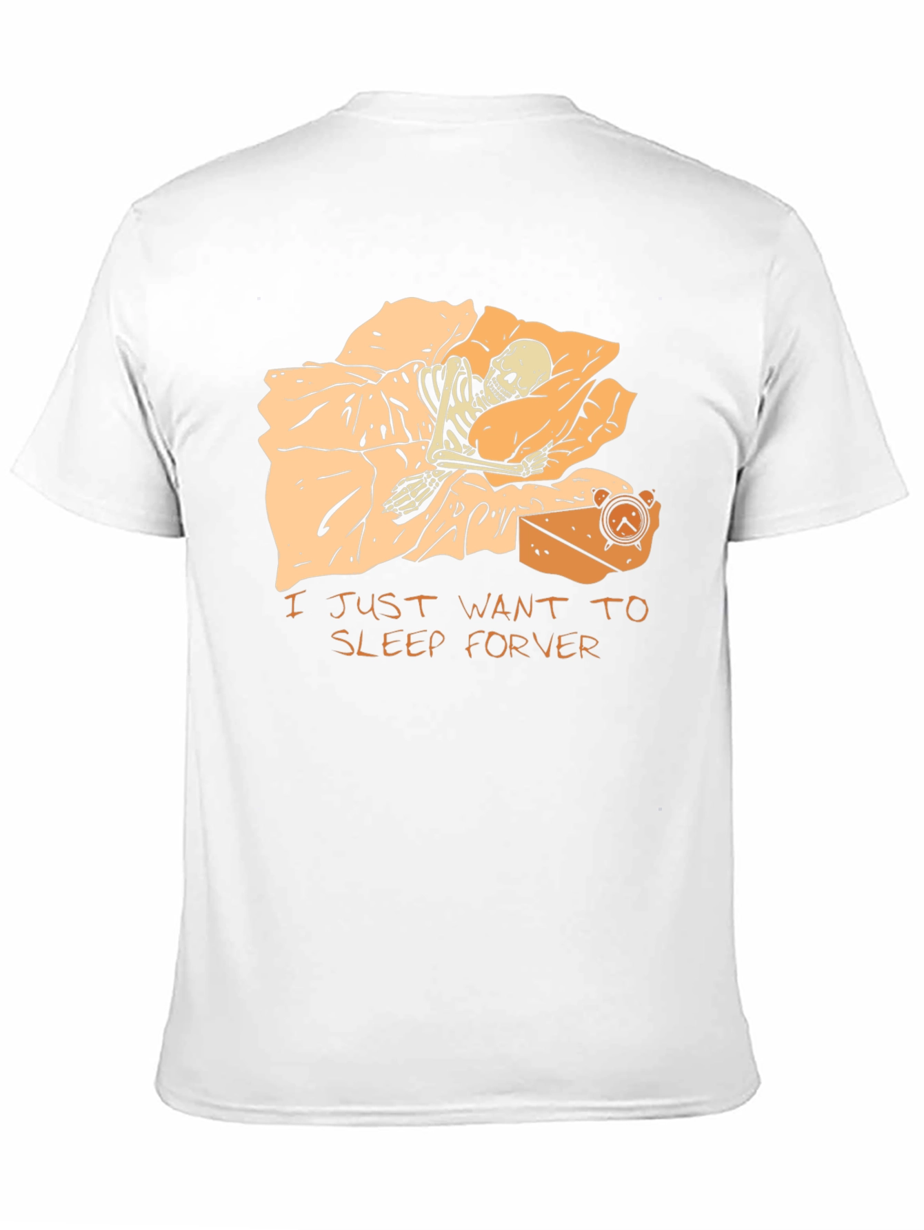 Sleep Forever T-Shirt - Skeleton Graphic Tee