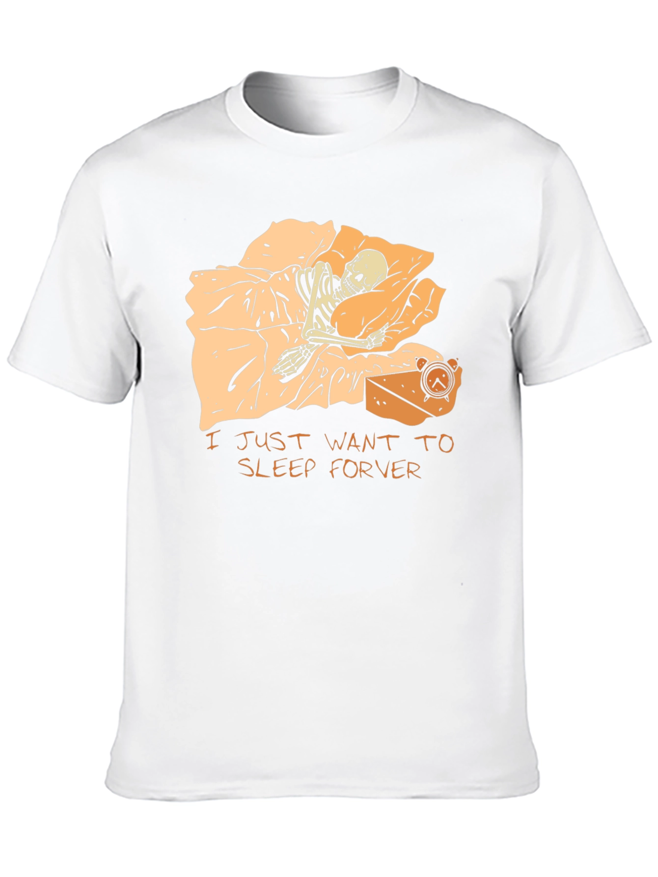 Sleep Forever T-Shirt - Skeleton Graphic Tee