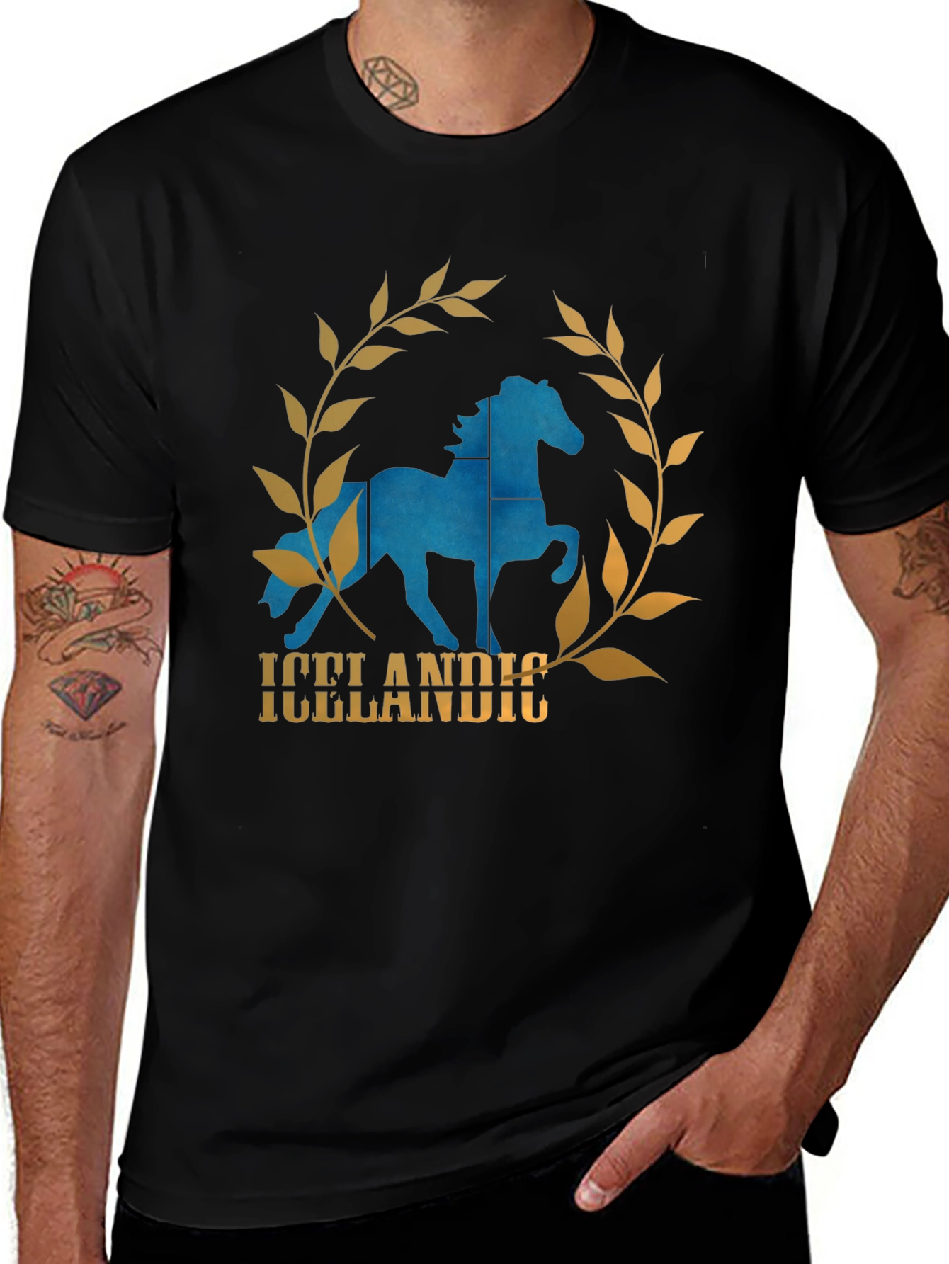 Icelandic Horse Graphic Tee