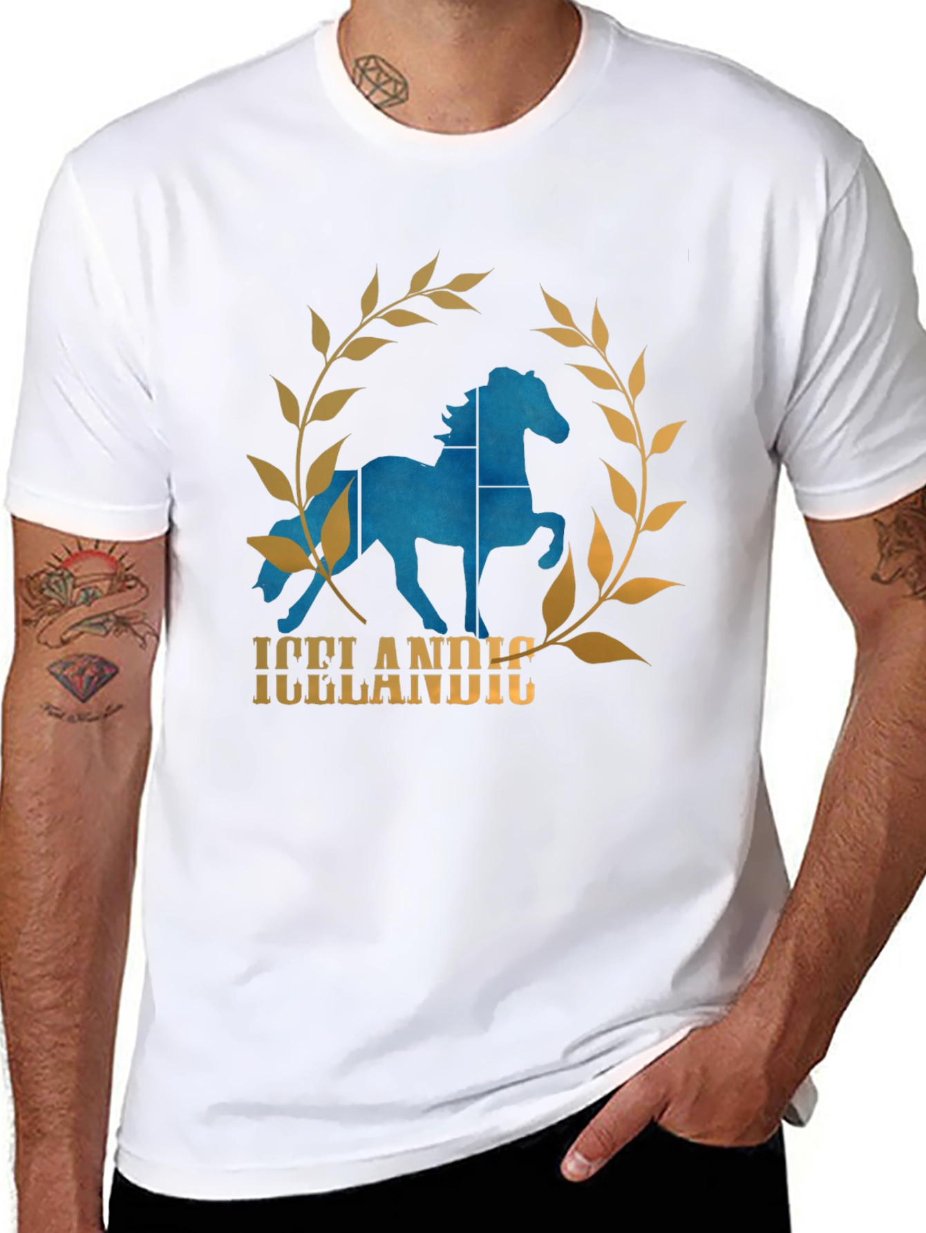 Icelandic Horse Graphic Tee