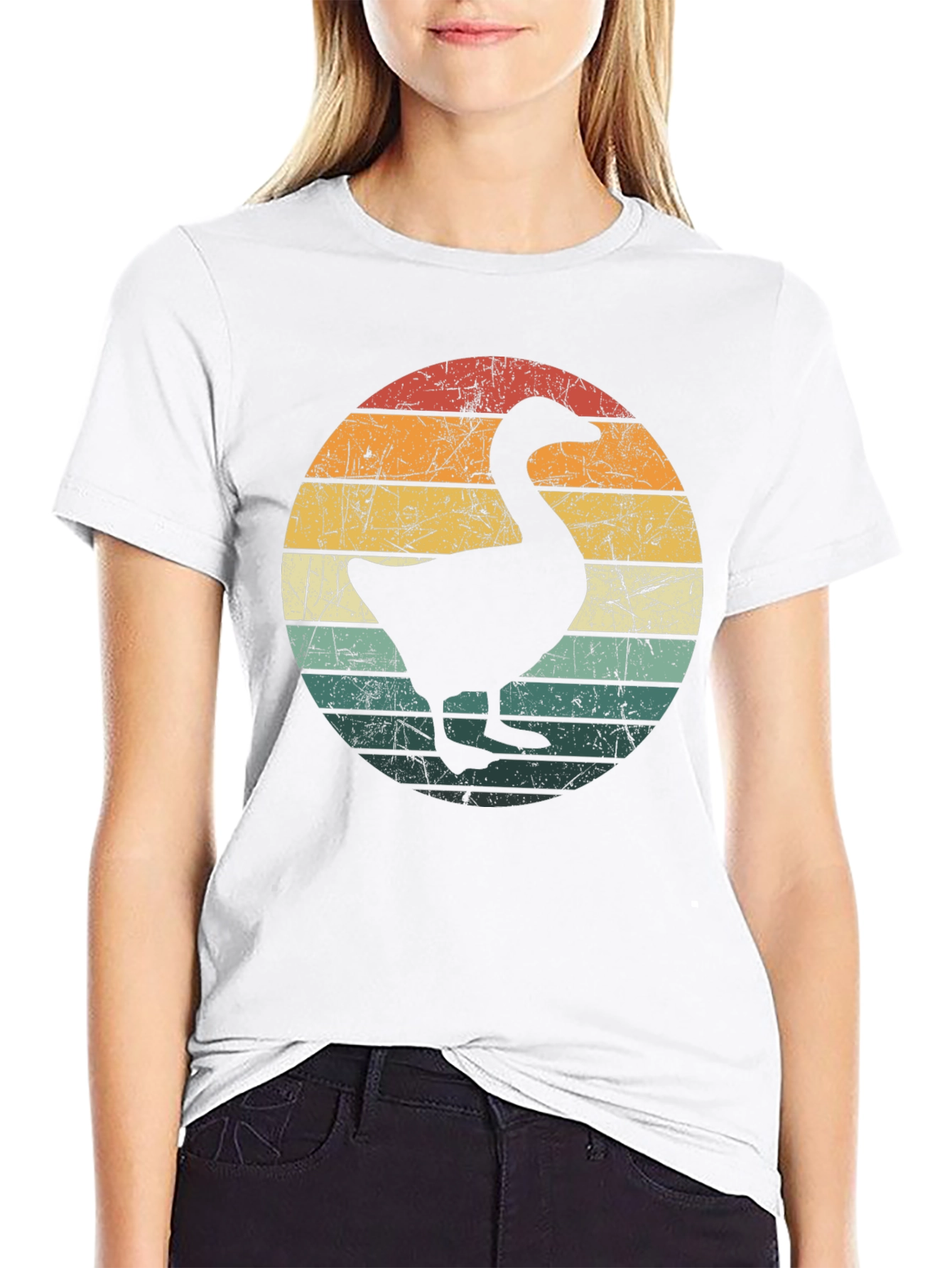 Retro Goose Silhouette T-Shirt