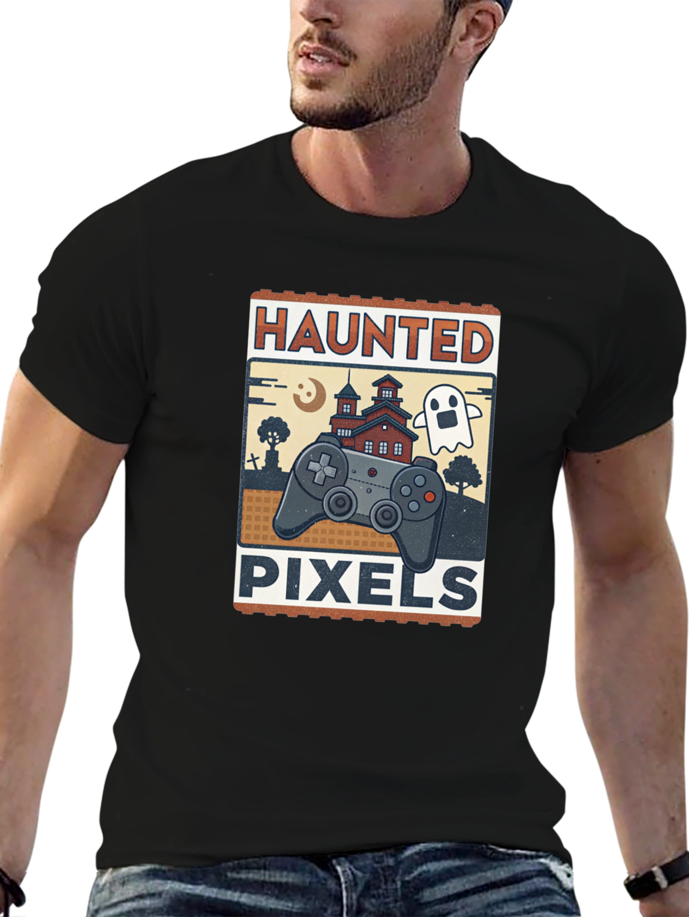 Haunted Pixels Gaming T-Shirt