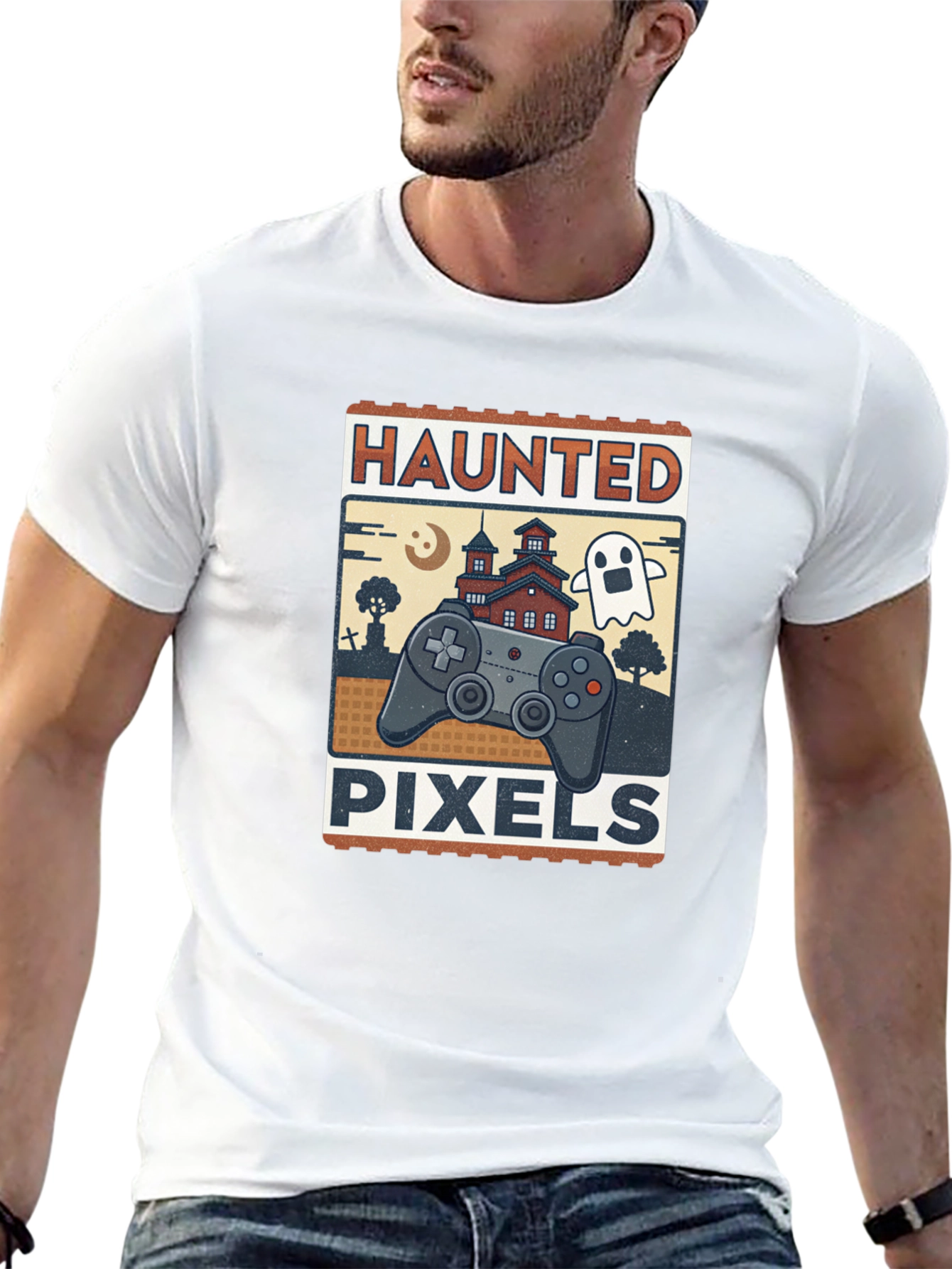 Haunted Pixels Gaming T-Shirt