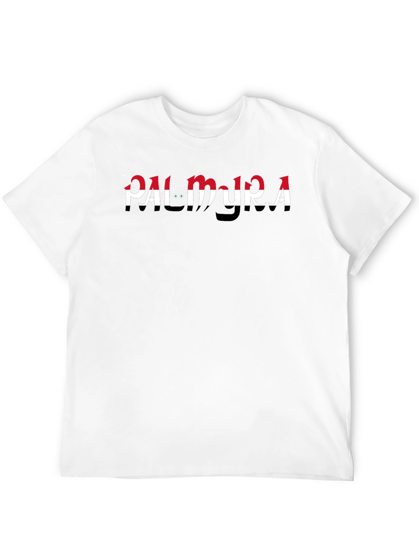 Palmyra Graphic Tee - Stylish Black T-Shirt