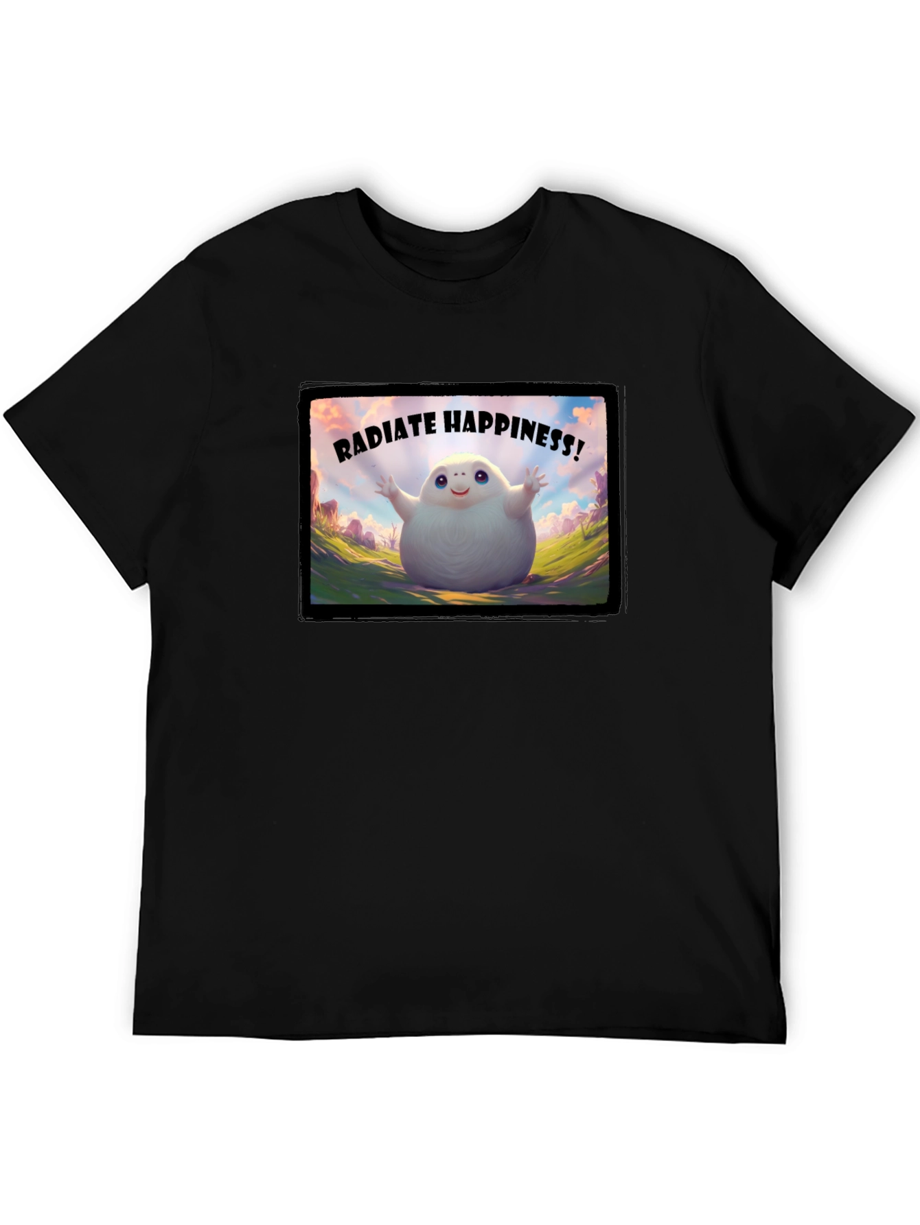 Radiate Happiness T-Shirt - Positive Vibes Only!