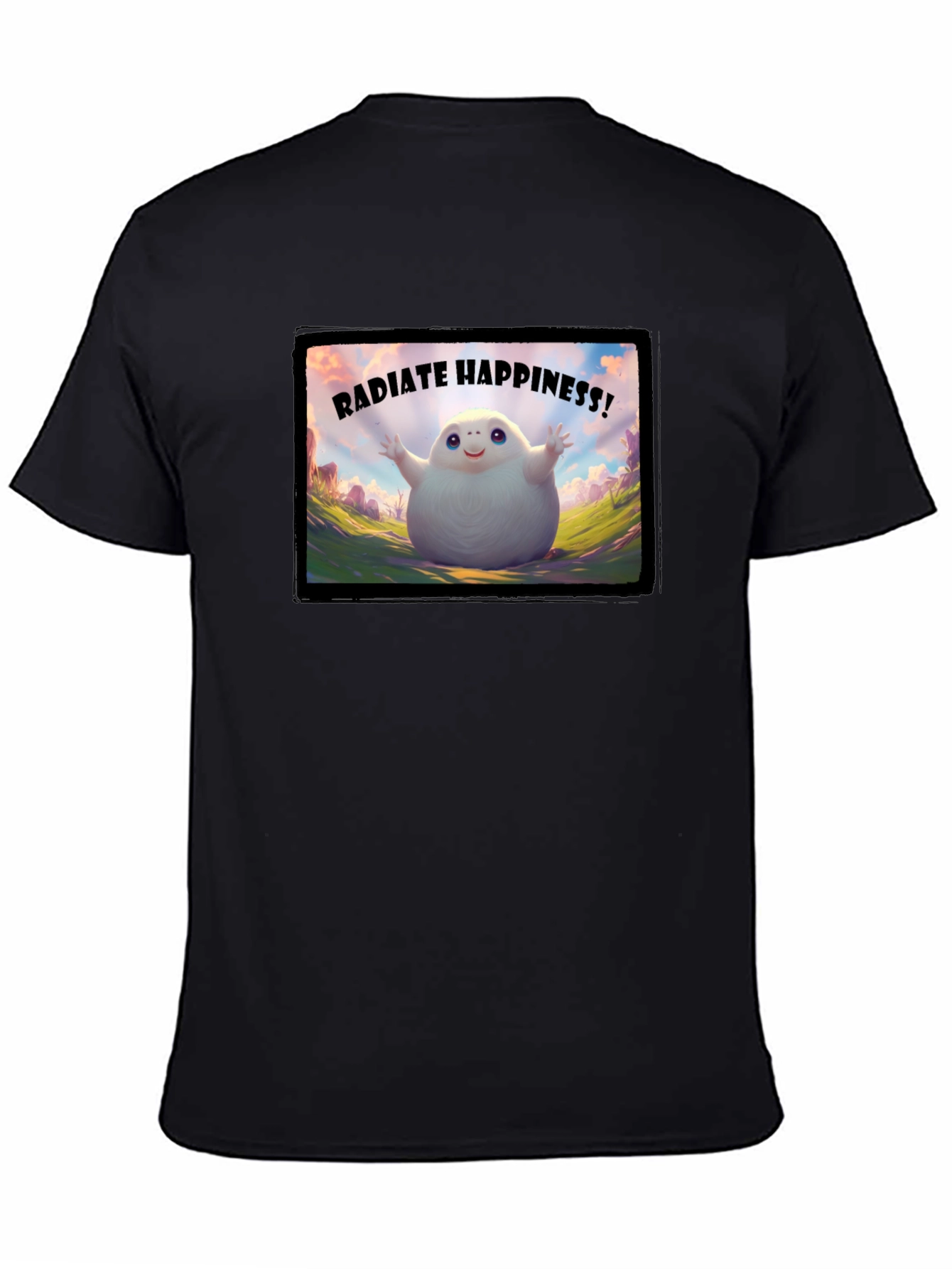 Radiate Happiness T-Shirt - Positive Vibes Only!