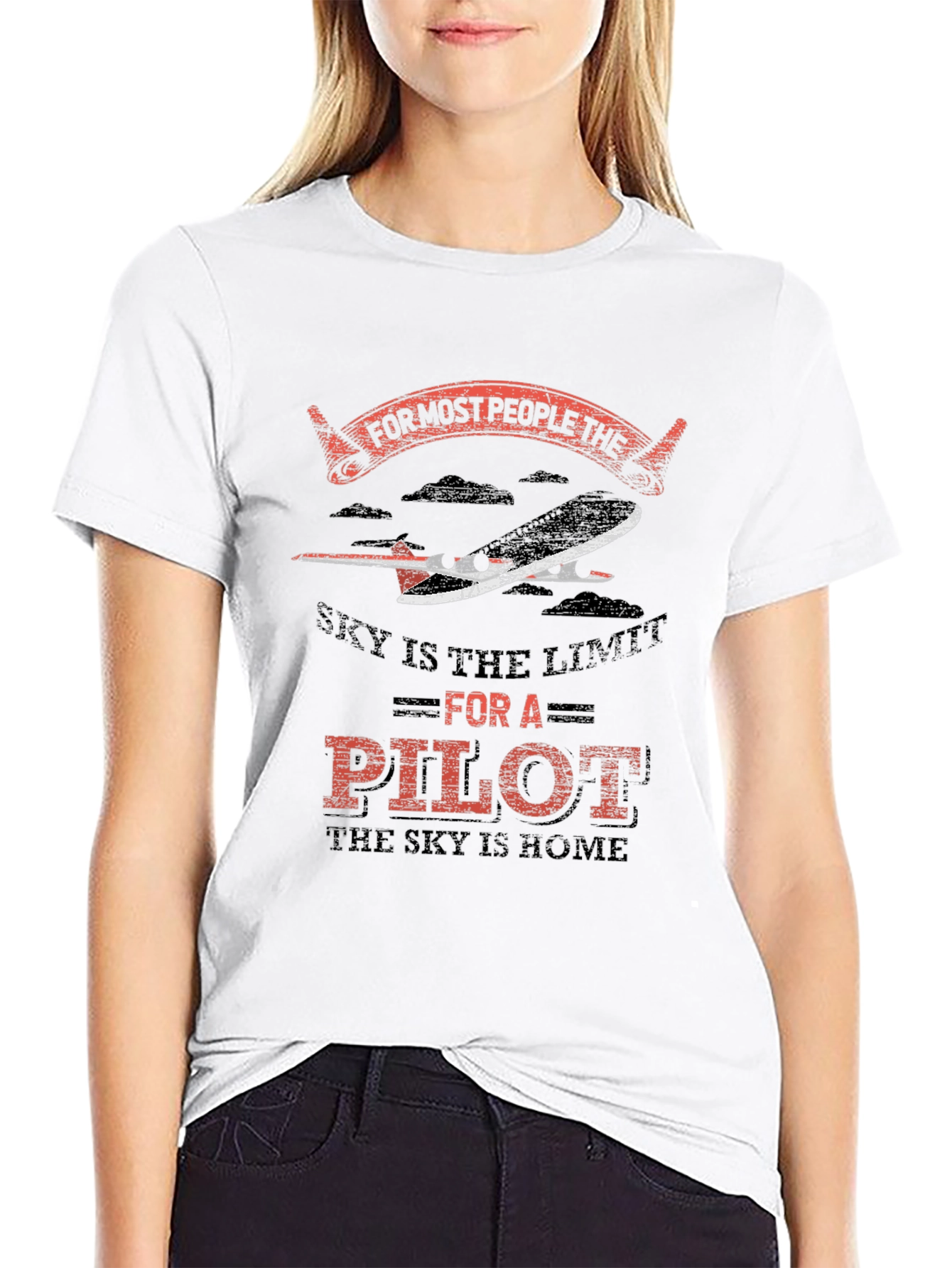 Pilot T-Shirt - Sky is the Limit Tee