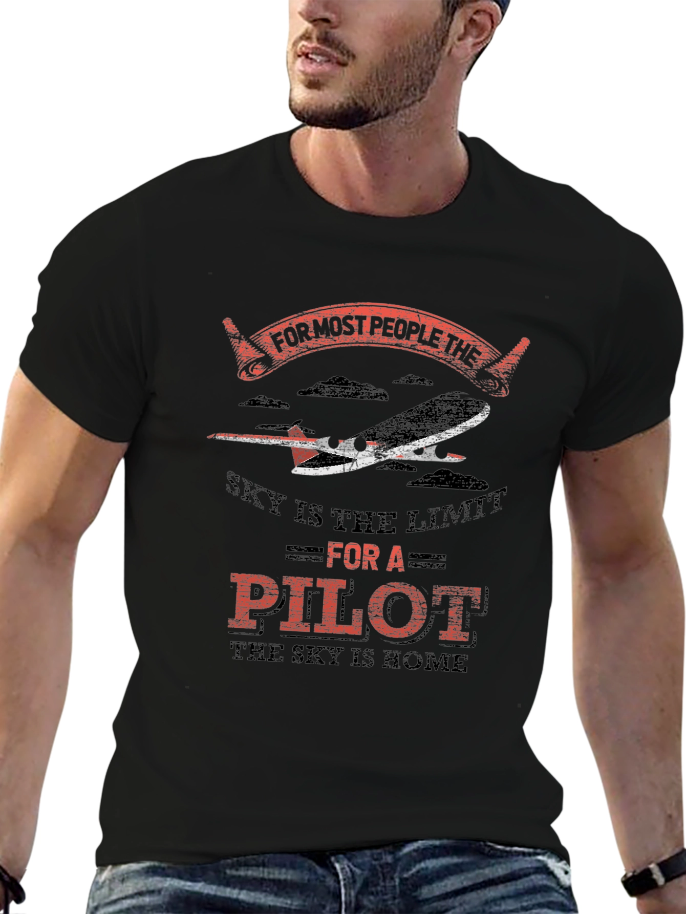 Pilot T-Shirt - Sky is the Limit Tee