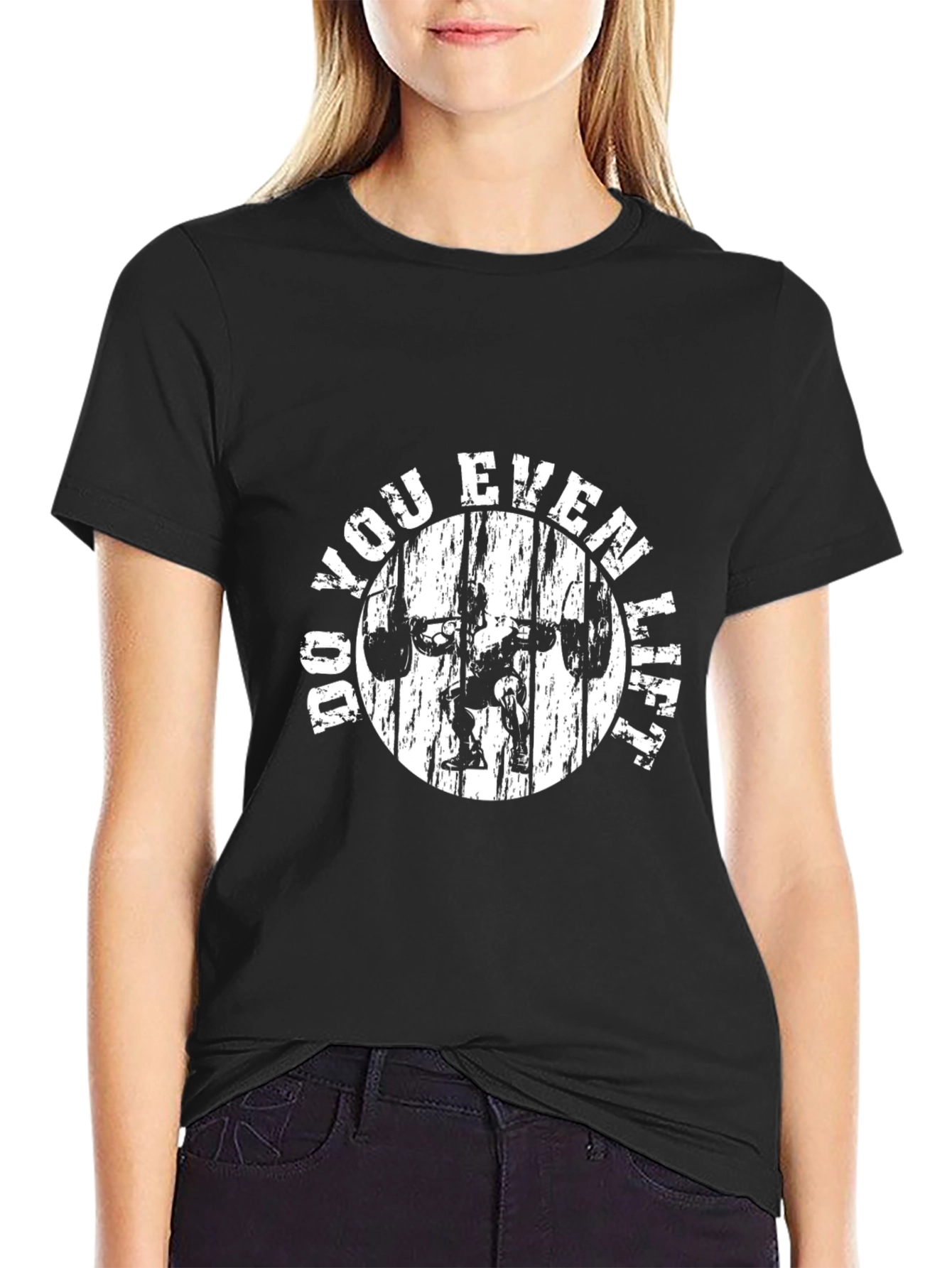 Do You Even Lift Black T-Shirt