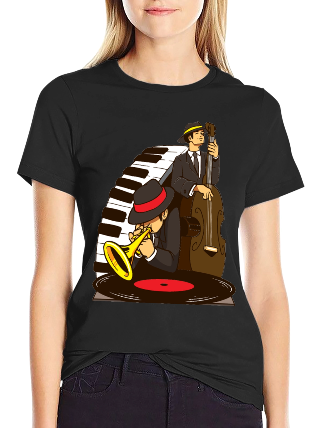 Jazz Musicians Graphic T-Shirt