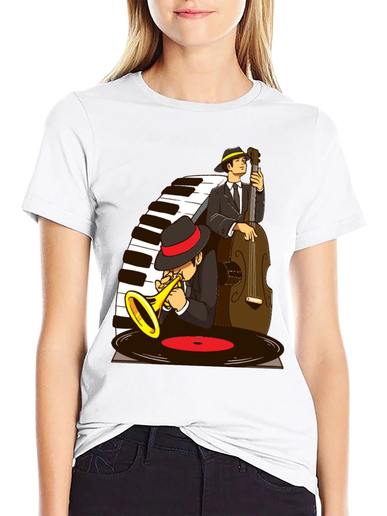 Jazz Musicians Graphic T-Shirt
