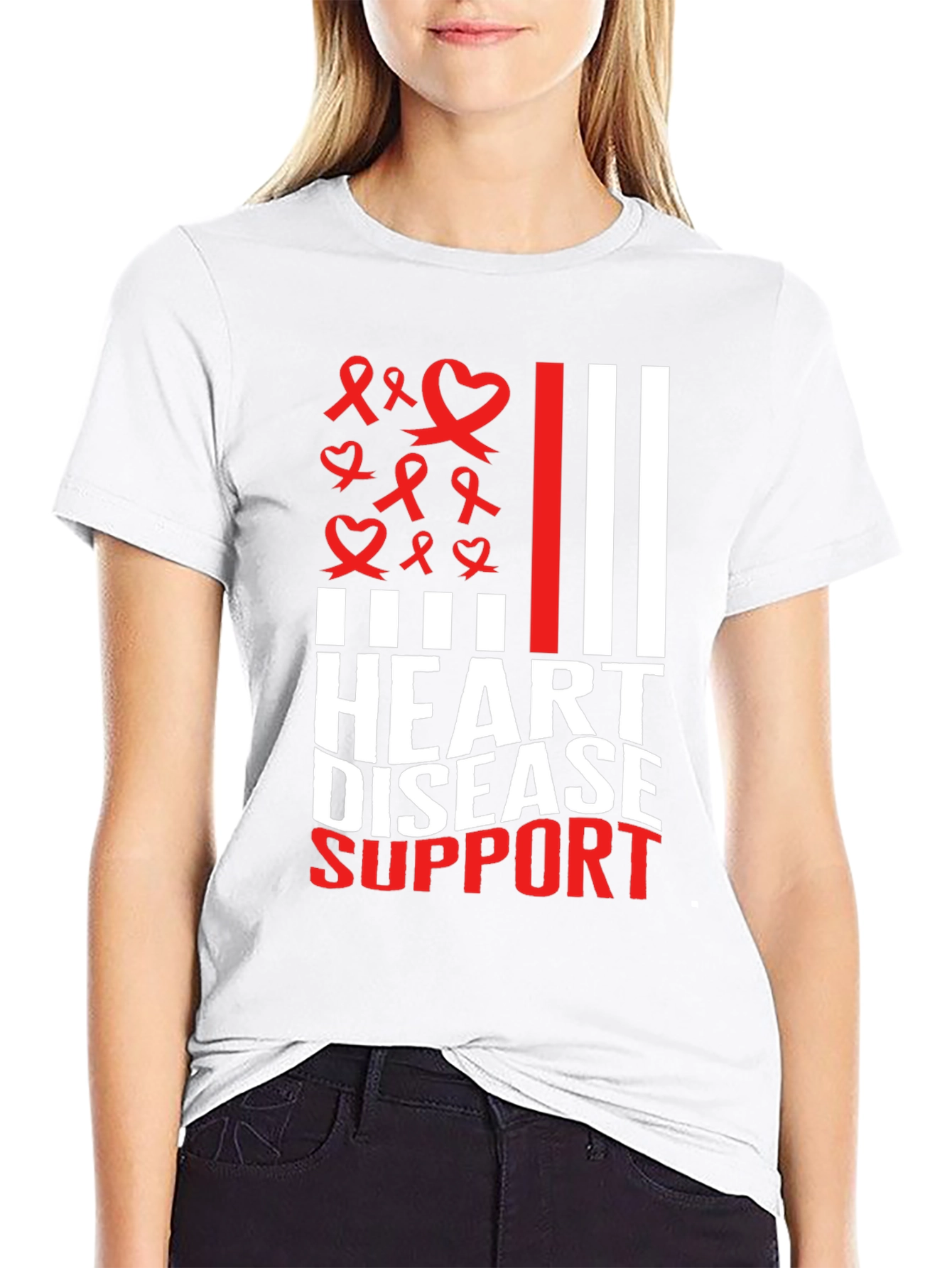 Heart Disease Support T-Shirt