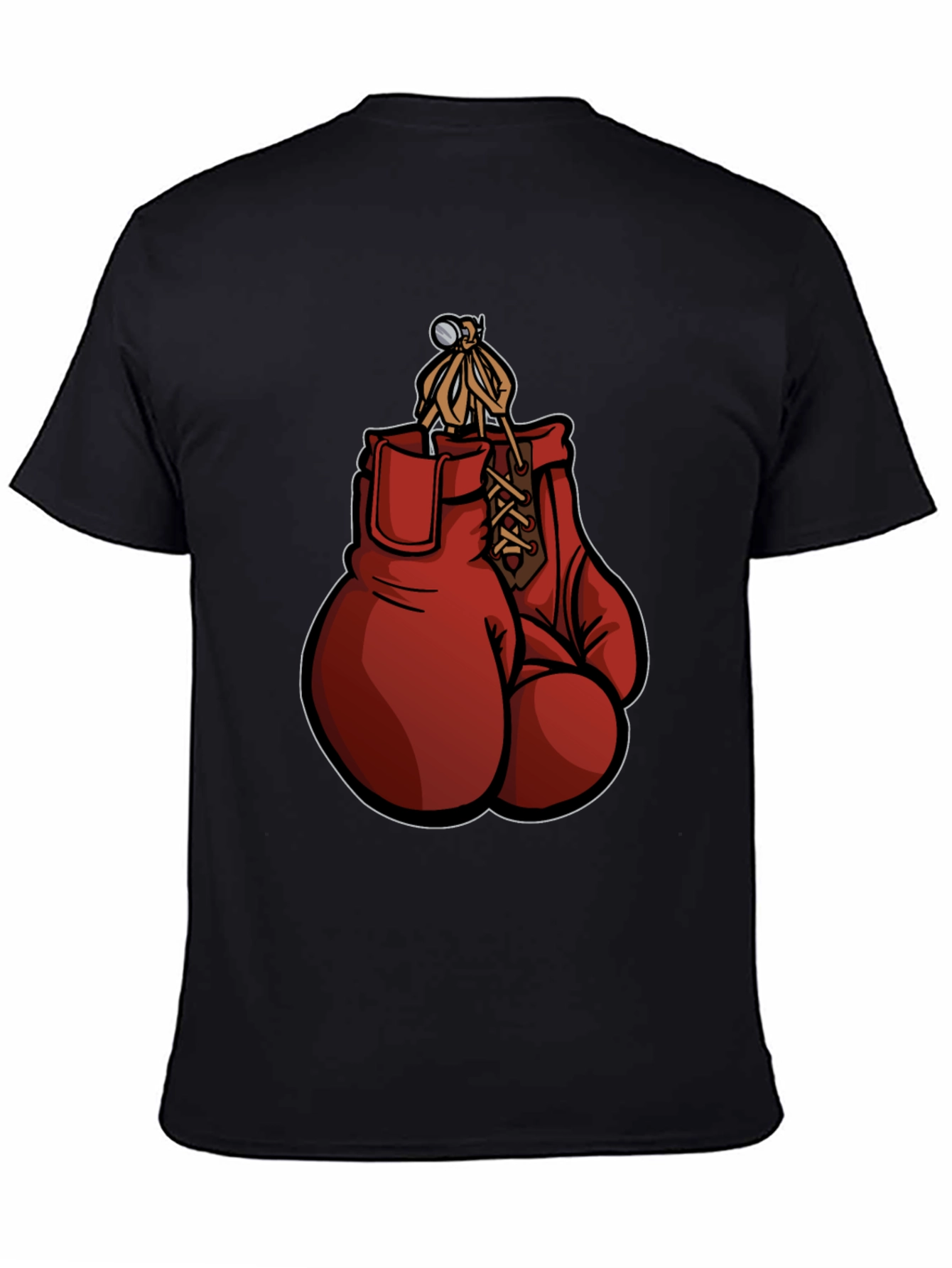 Boxing Gloves Graphic Tee - Retro Style