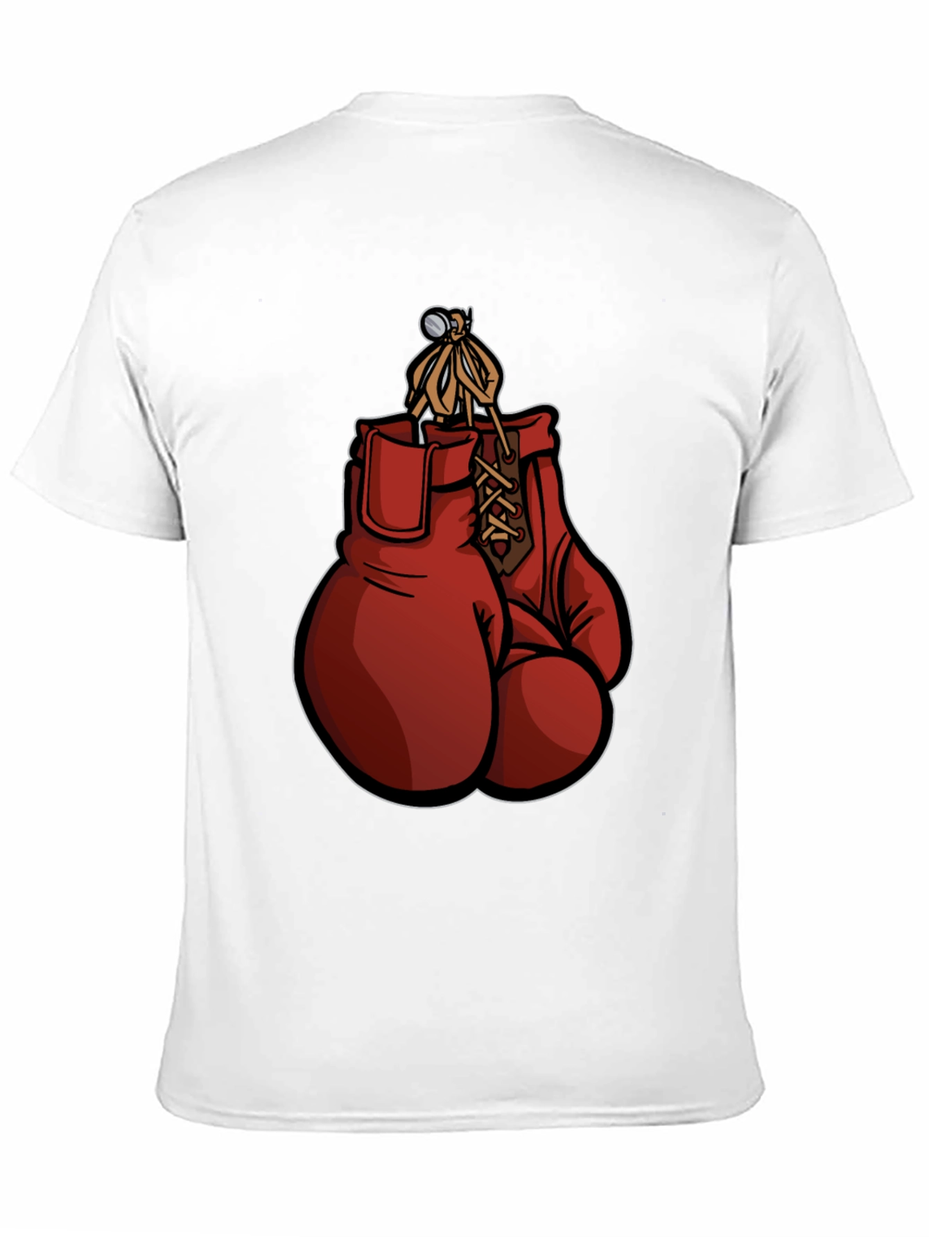 Boxing Gloves Graphic Tee - Retro Style