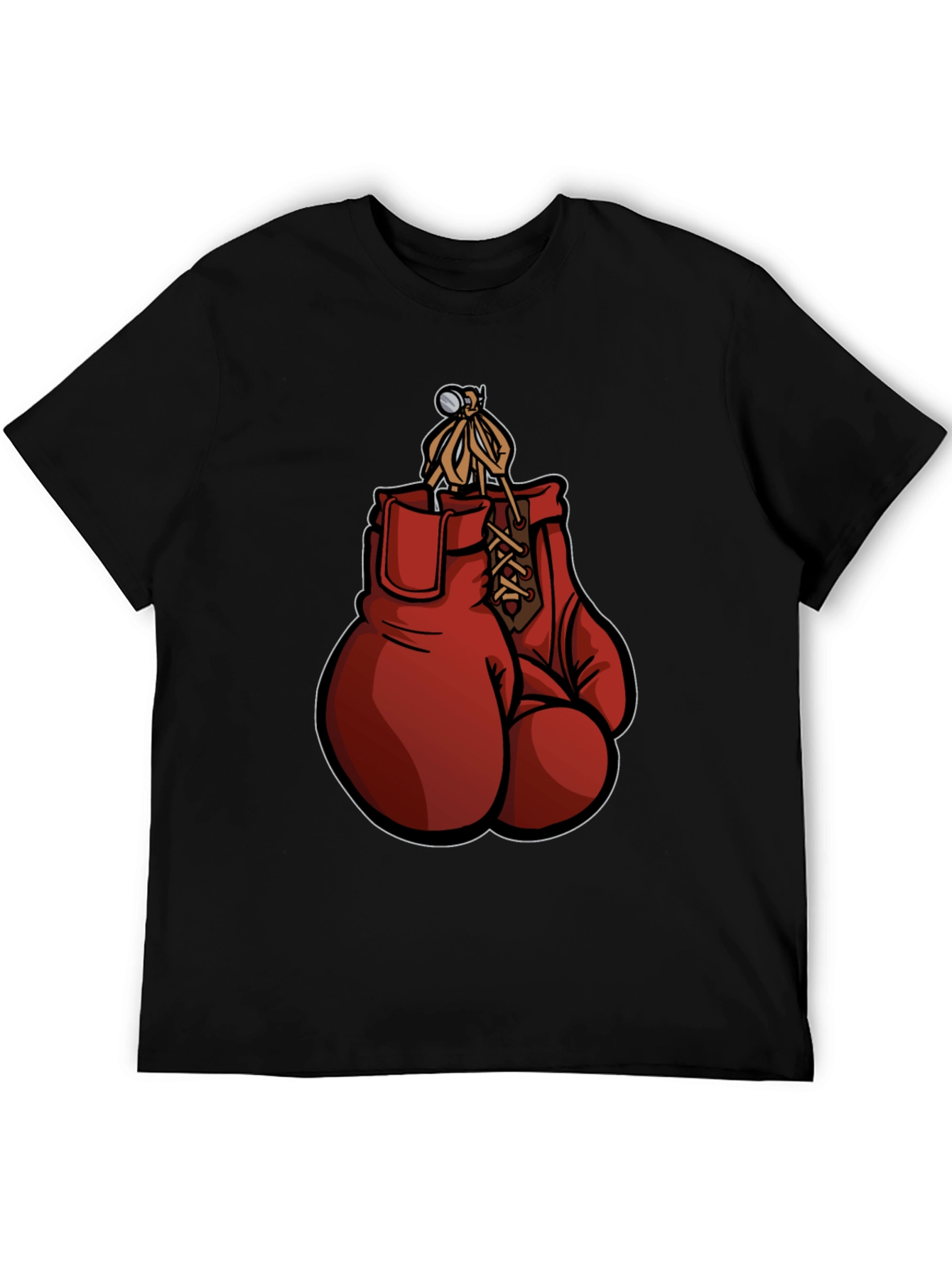 Boxing Gloves Graphic Tee - Retro Style