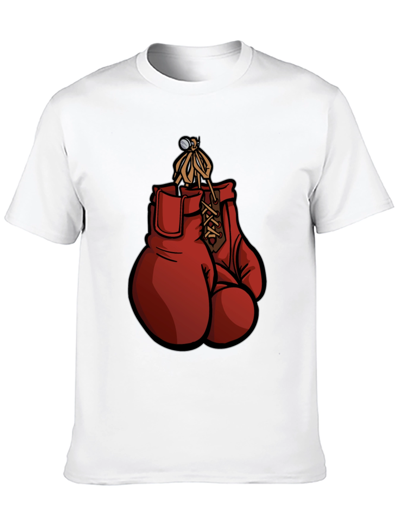 Boxing Gloves Graphic Tee - Retro Style