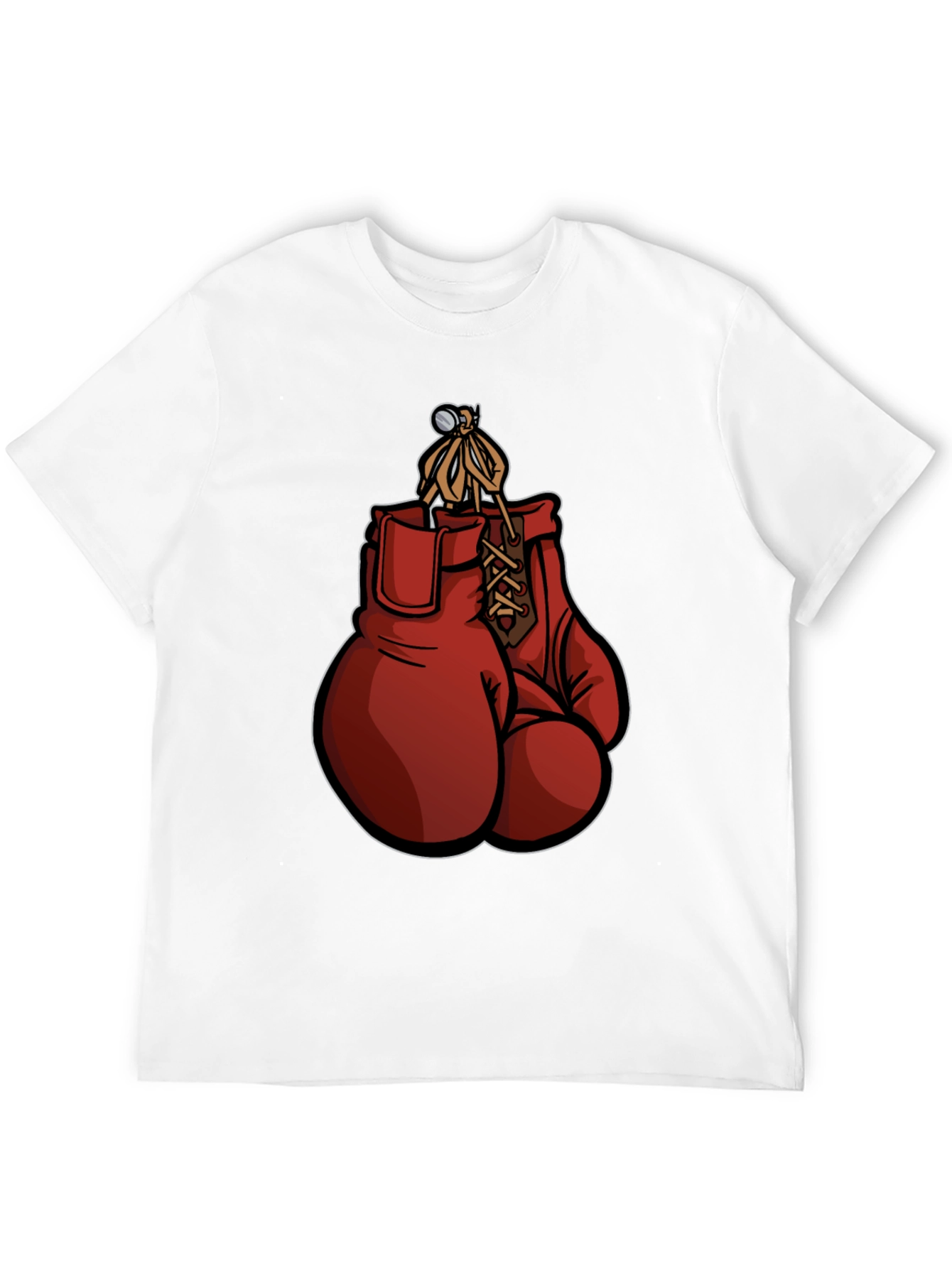 Boxing Gloves Graphic Tee - Retro Style