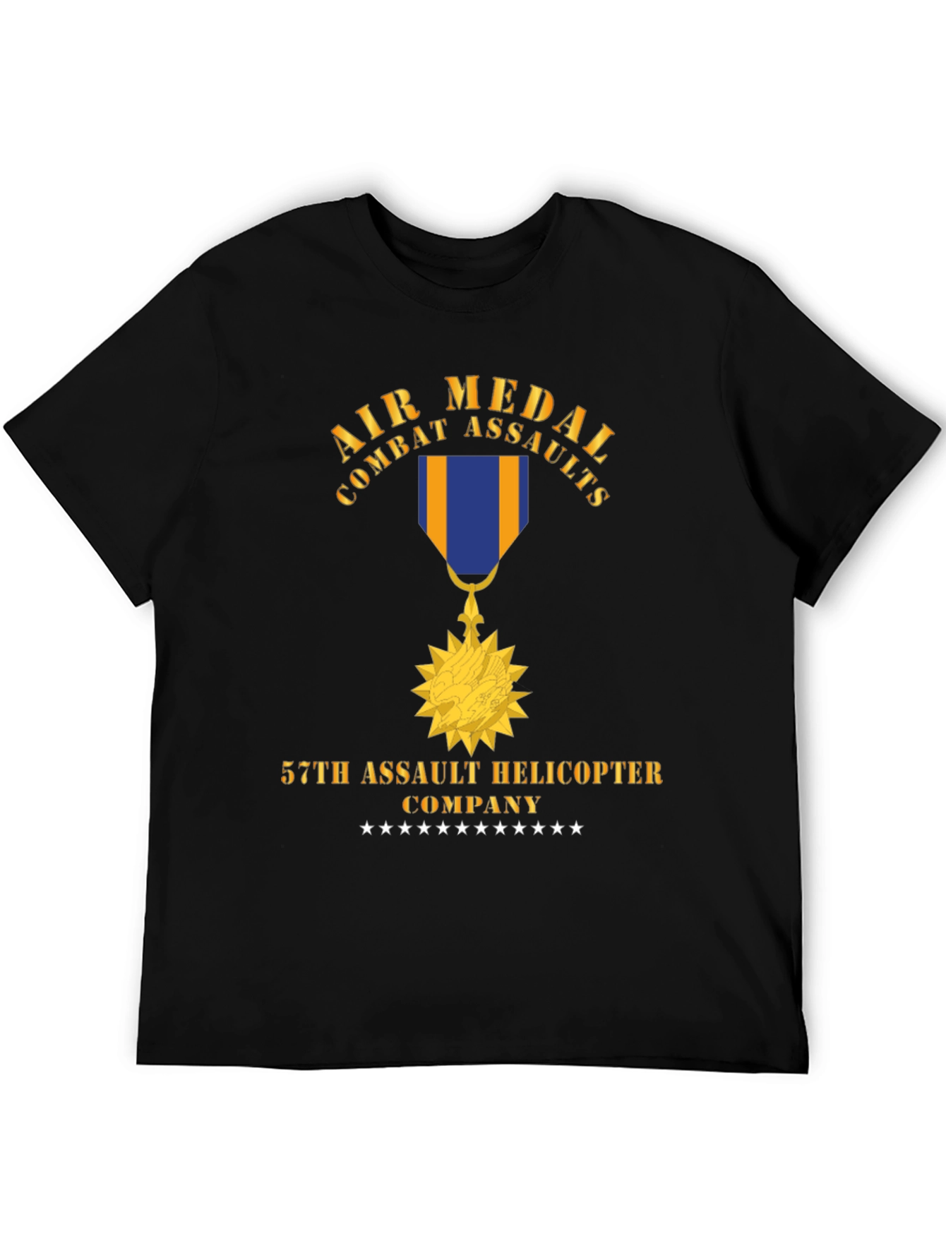 Air Medal Combat Assaults 57th Helicopter Company T-Shirt