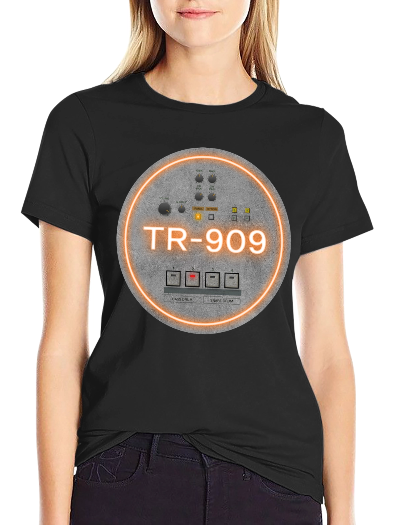 TR-909 Graphic T-Shirt - Music Producer Tee