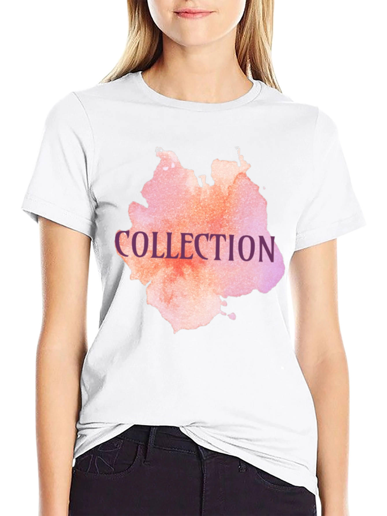 Collection Graphic Tee - Stylish Black T-Shirt