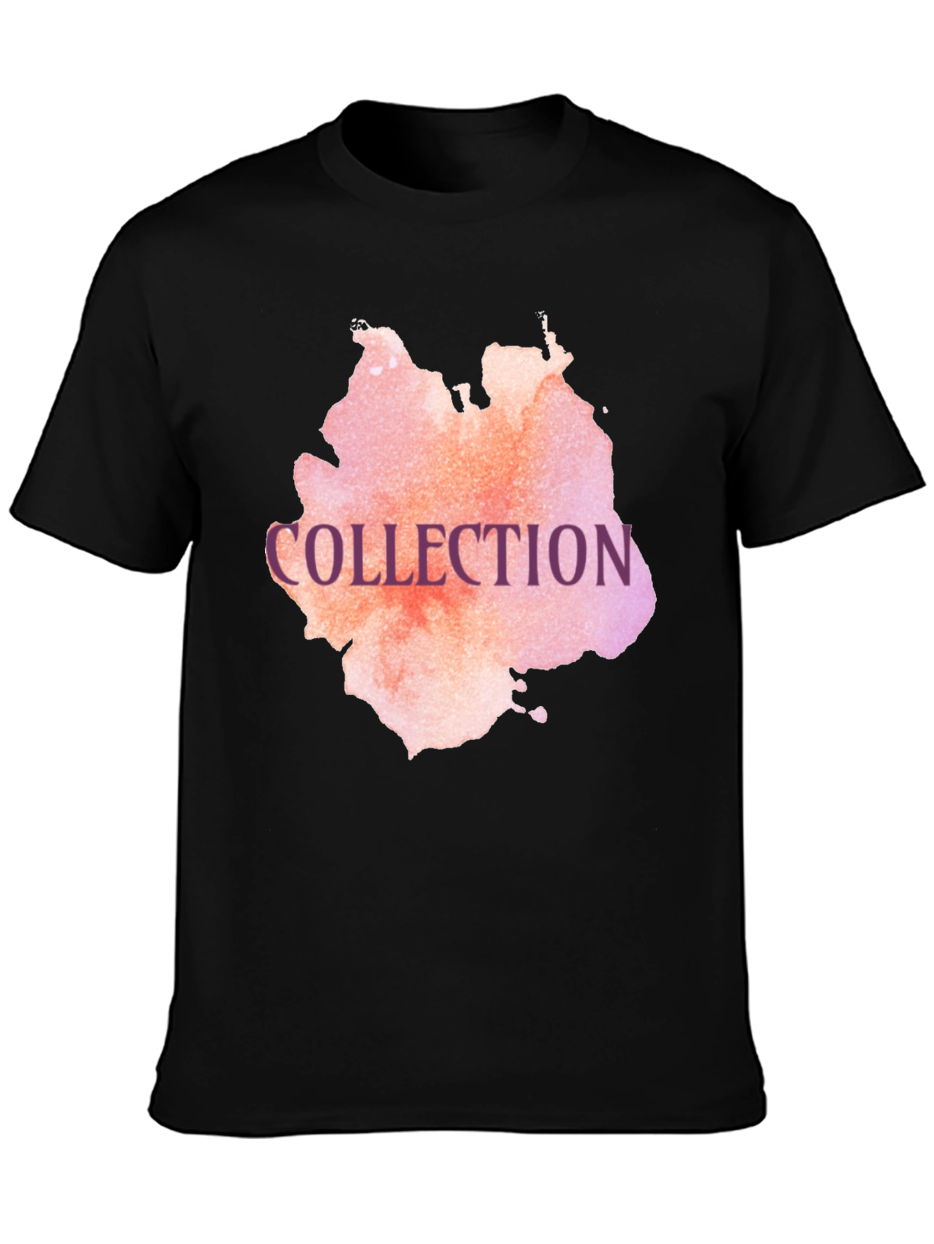 Collection Graphic Tee - Stylish Black T-Shirt