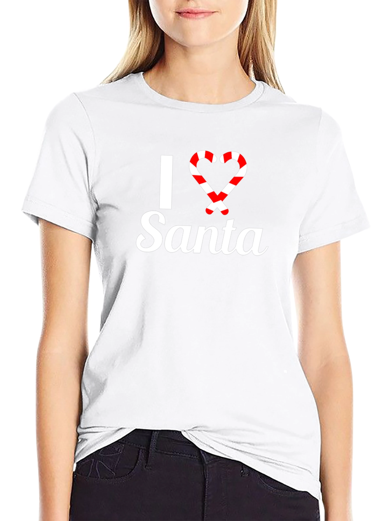 I Love Santa Holiday T-Shirt
