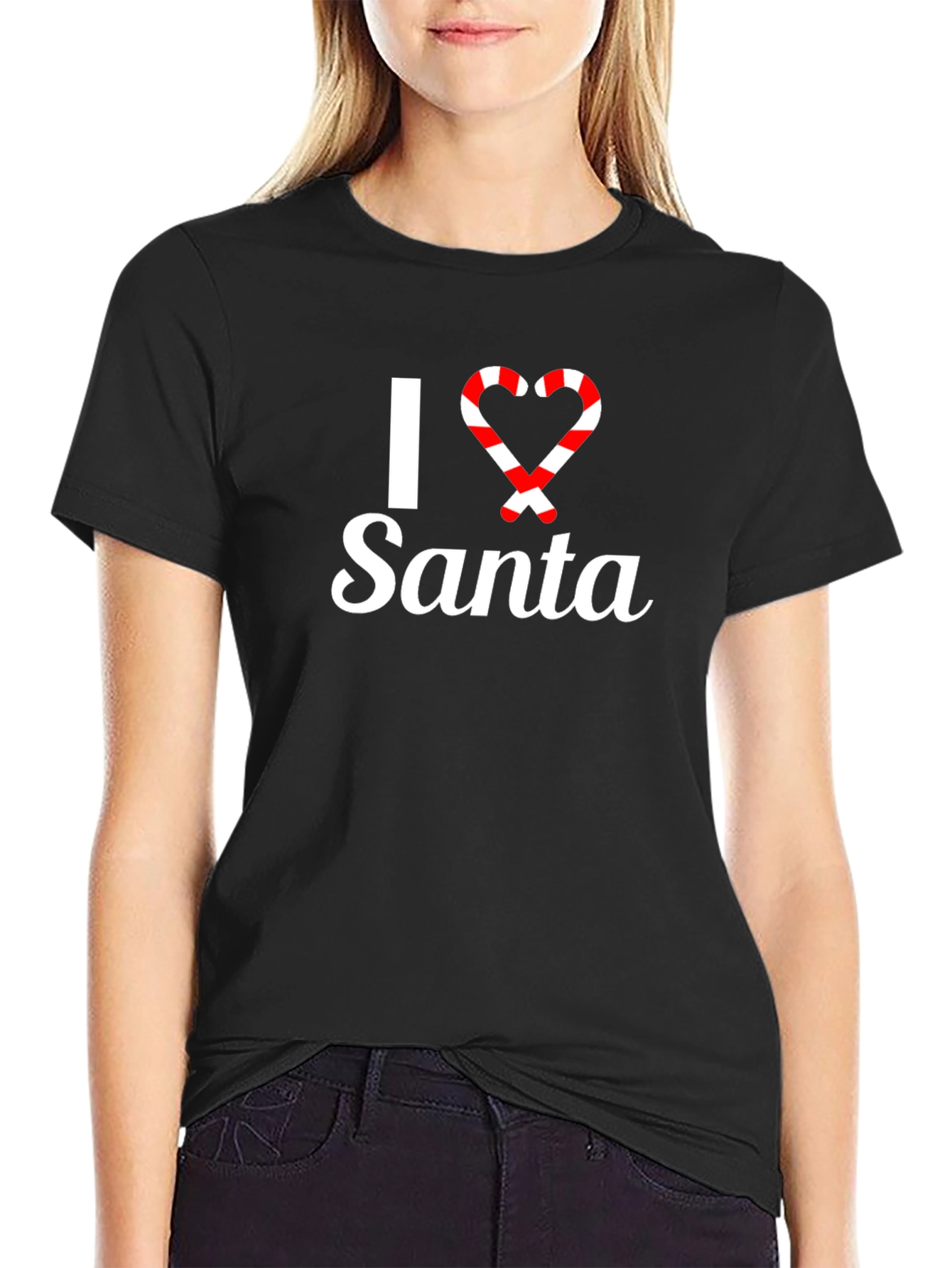 I Love Santa Holiday T-Shirt
