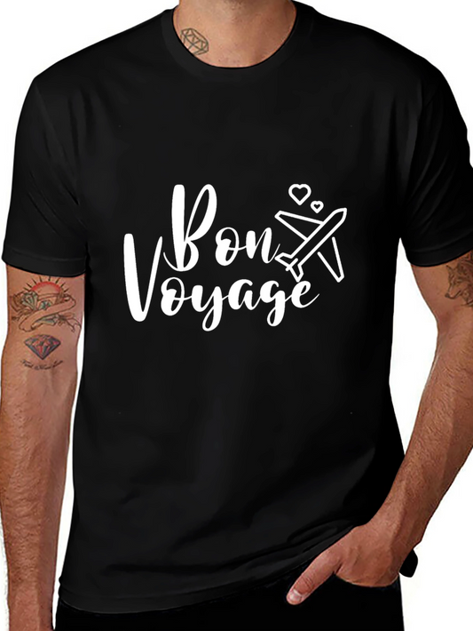 Bon Voyage Graphic Tee - Travel T-Shirt