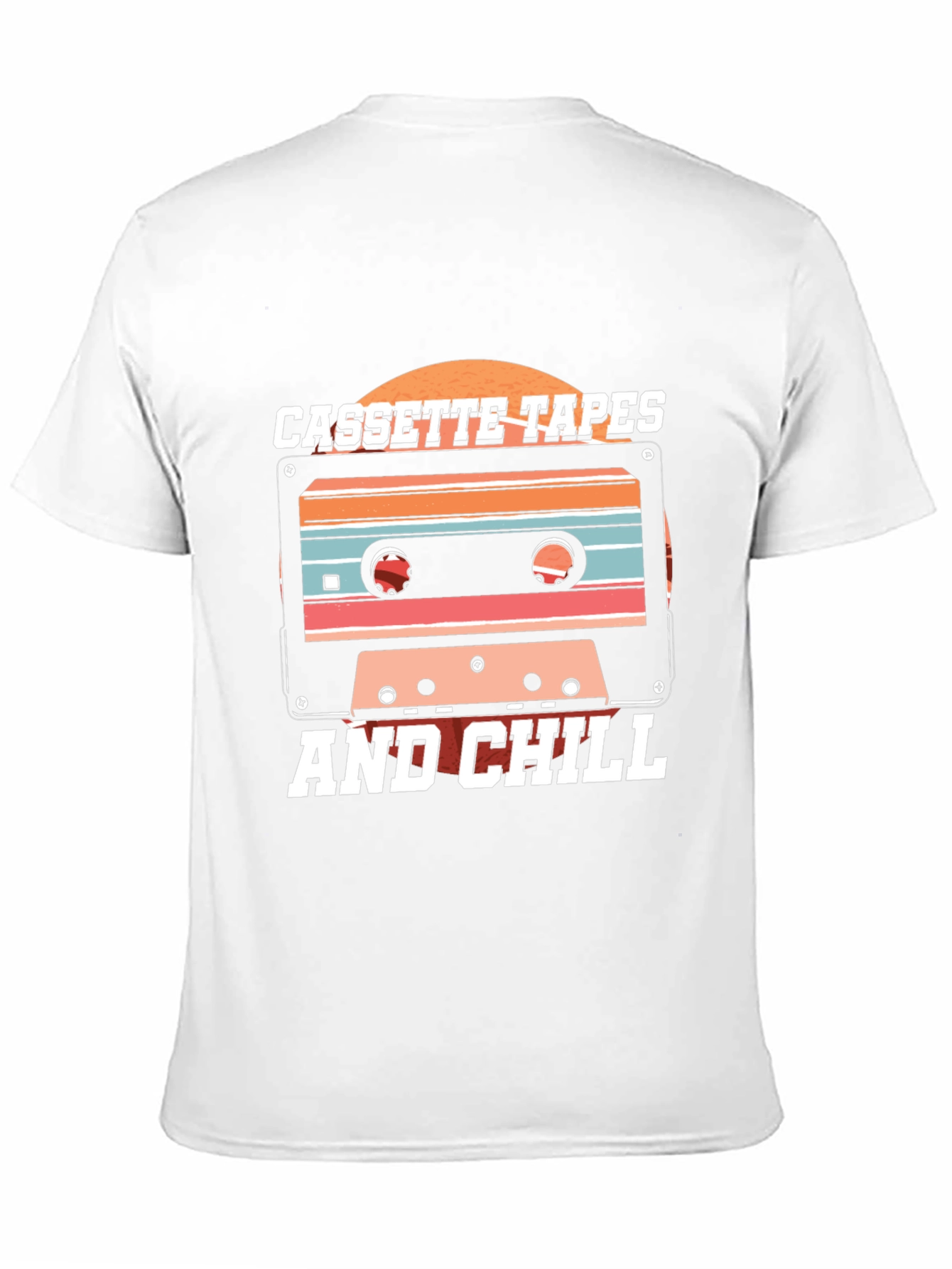 Retro Cassette Tapes & Chill Graphic T-Shirt