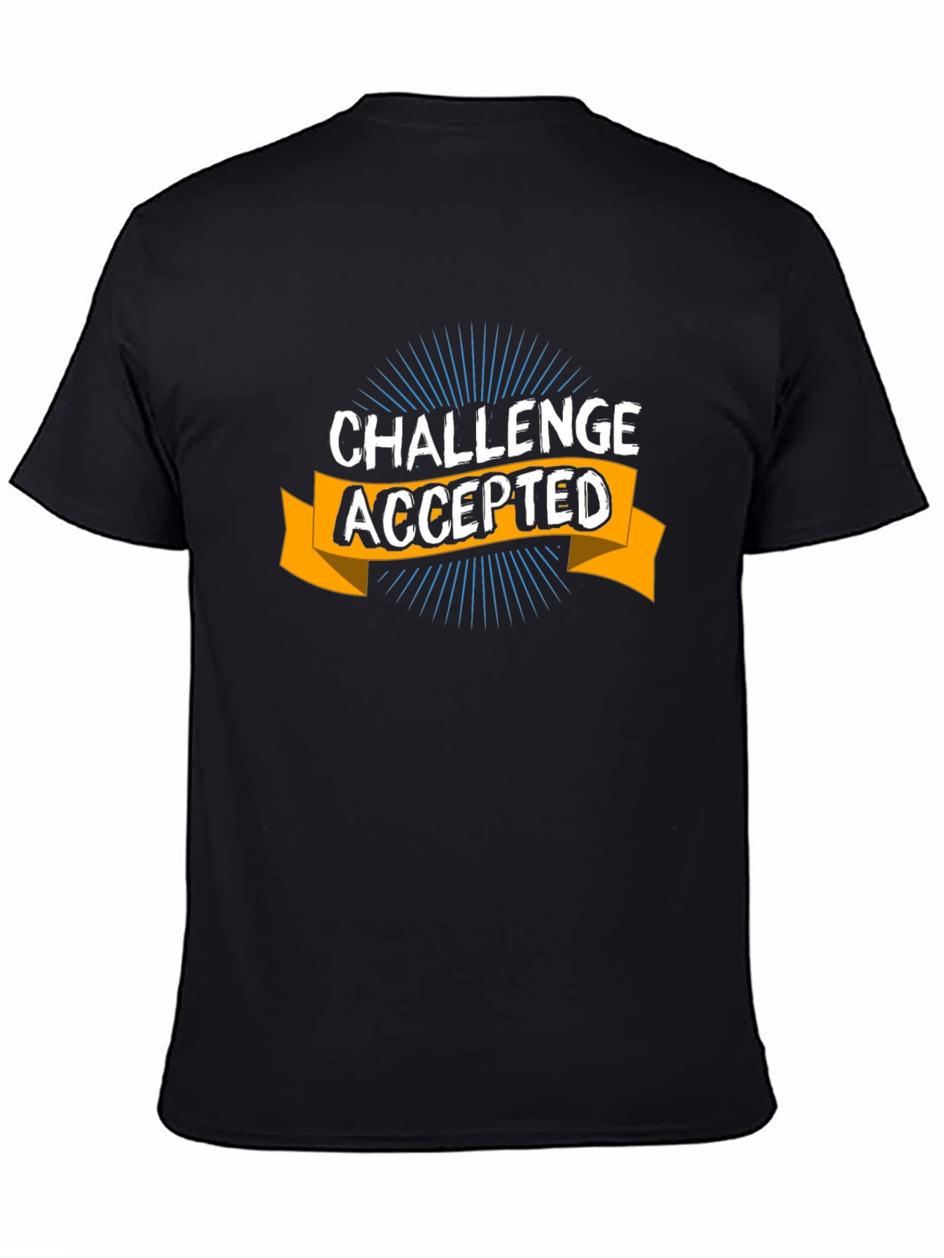 Challenge Accepted Graphic Tee - Bold Statement Shirt