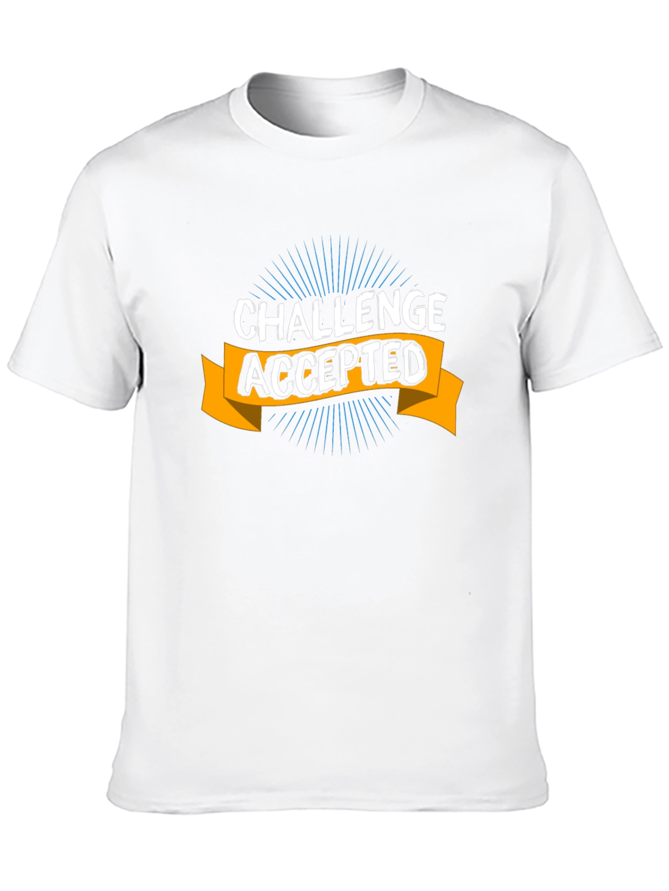 Challenge Accepted Graphic Tee - Bold Statement Shirt