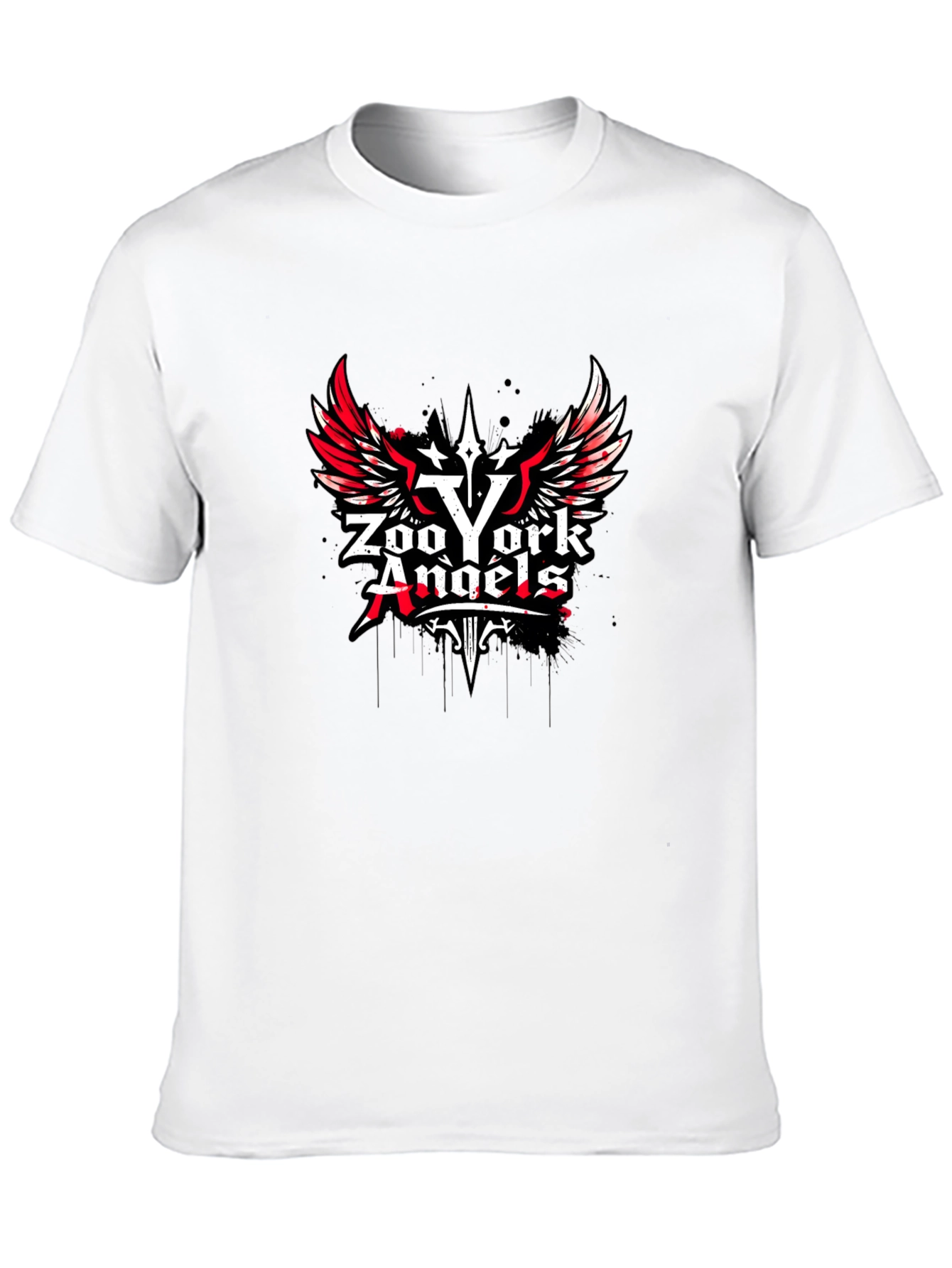 Zoo York Angels Black Graphic T-Shirt