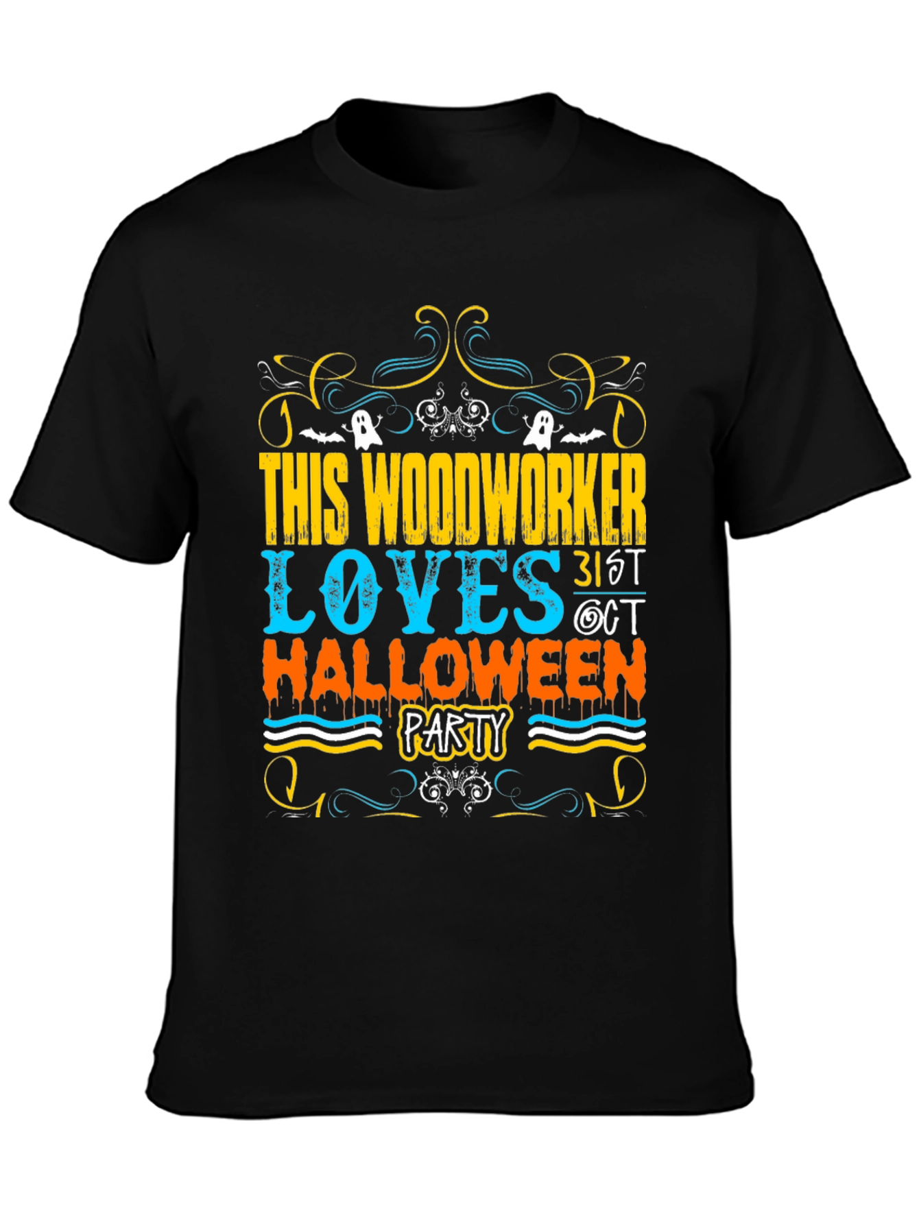 Woodworker Halloween Party T-Shirt