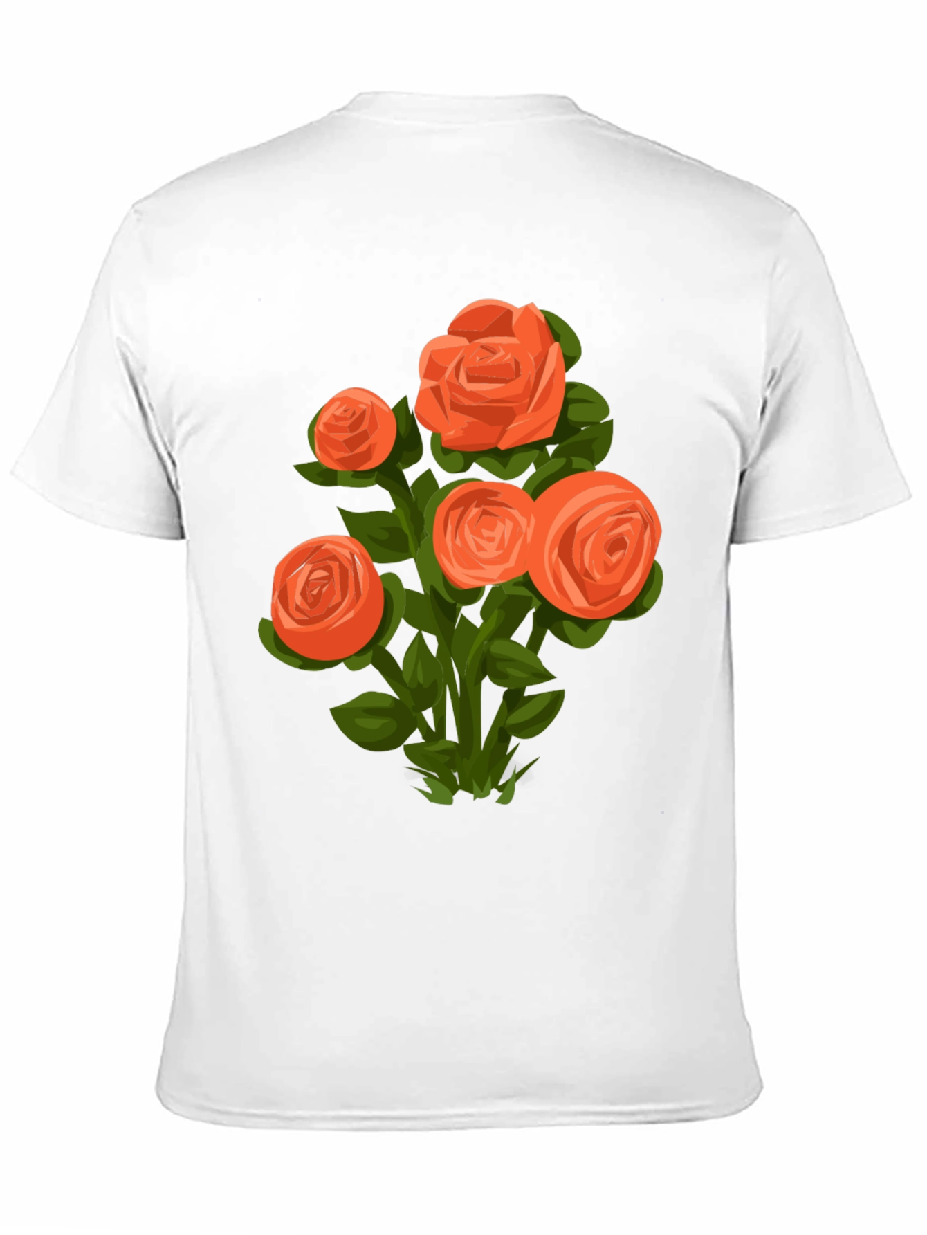 Floral Graphic T-Shirt - Black