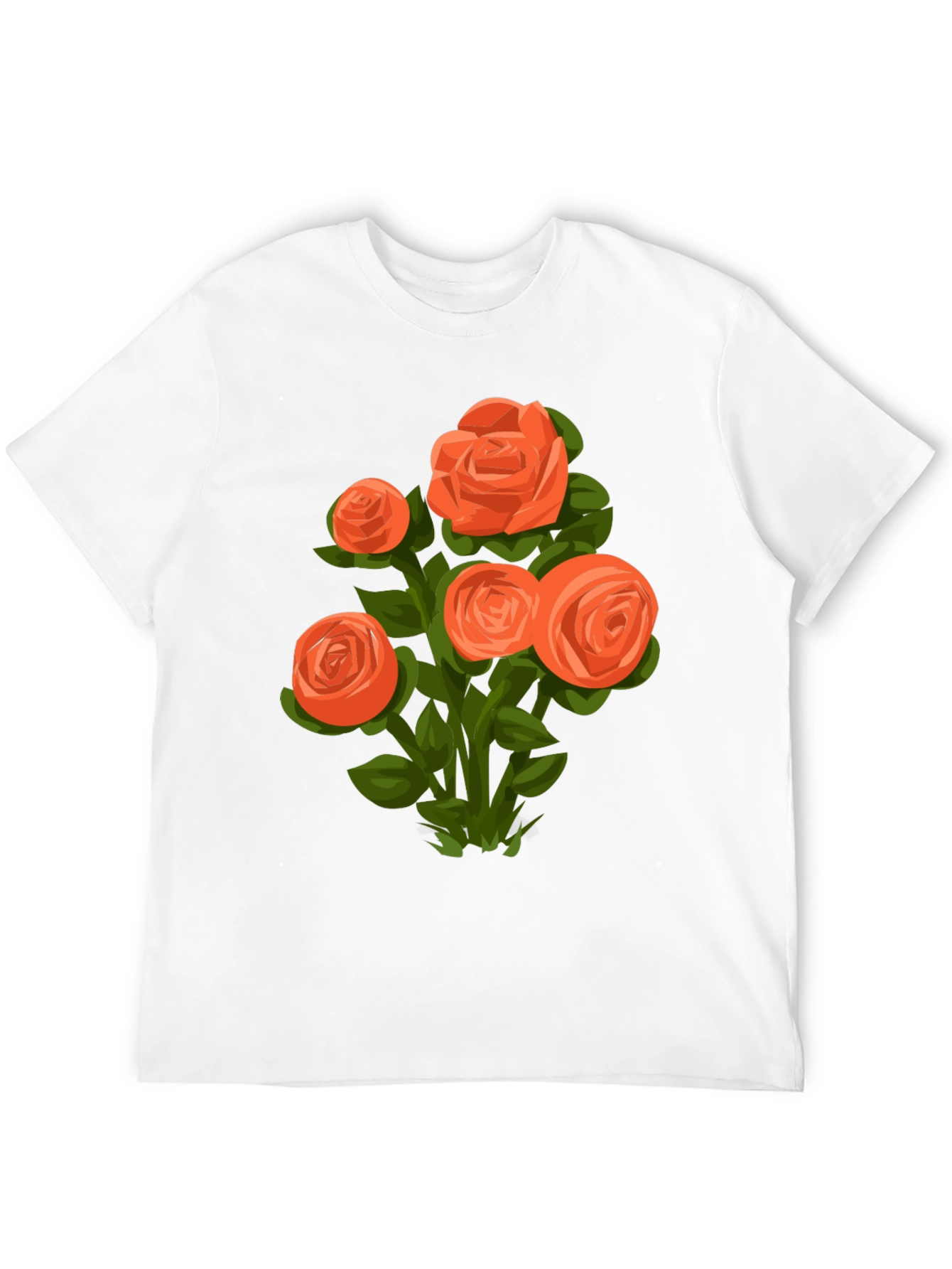Floral Graphic T-Shirt - Black